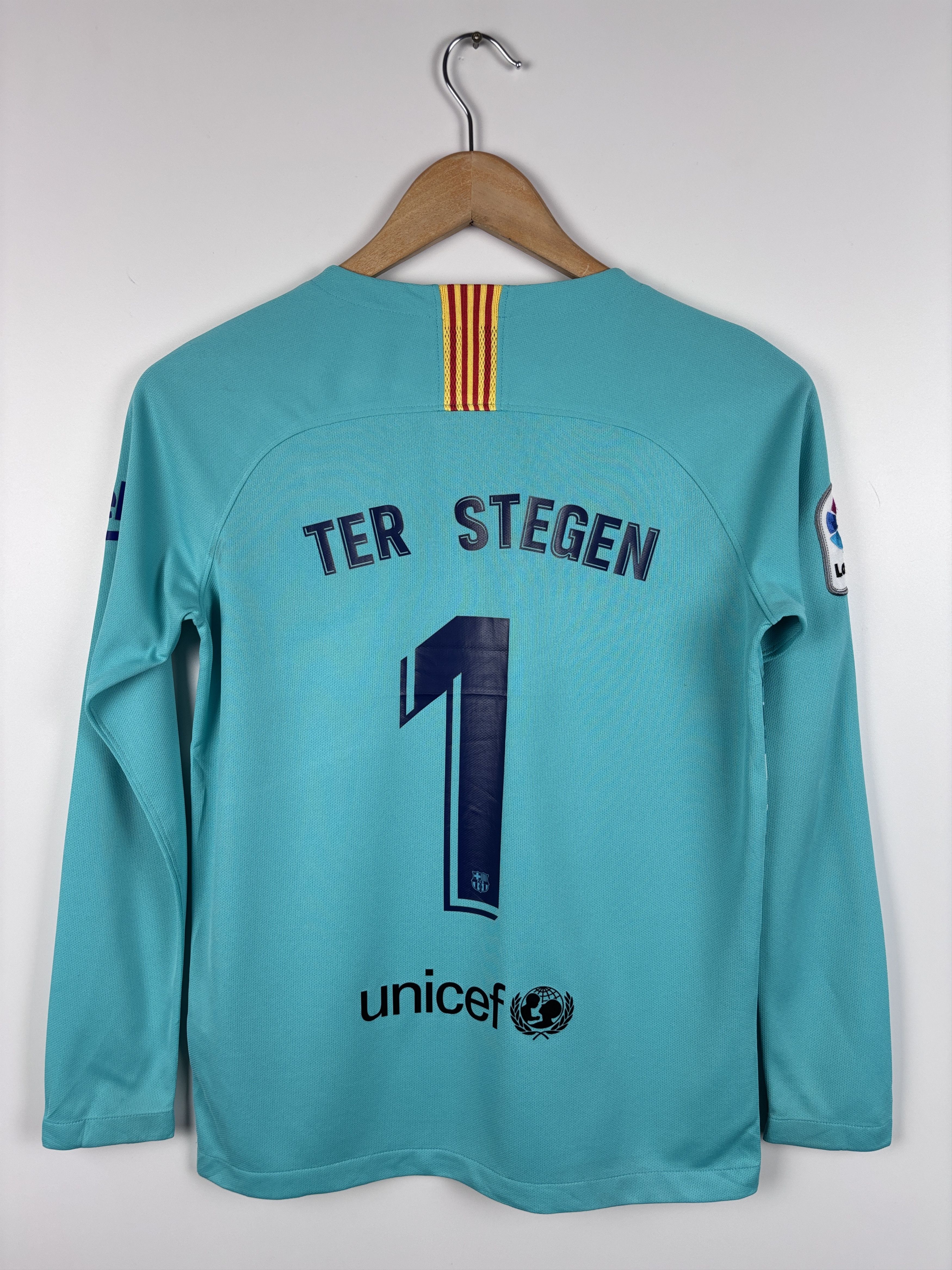 Nike Barcelona 2019 Goalkeeper #1 Ter Stegen Jersey Nike Kids L Size US L / EU 52-54 / 3 - 2 Thumbnail