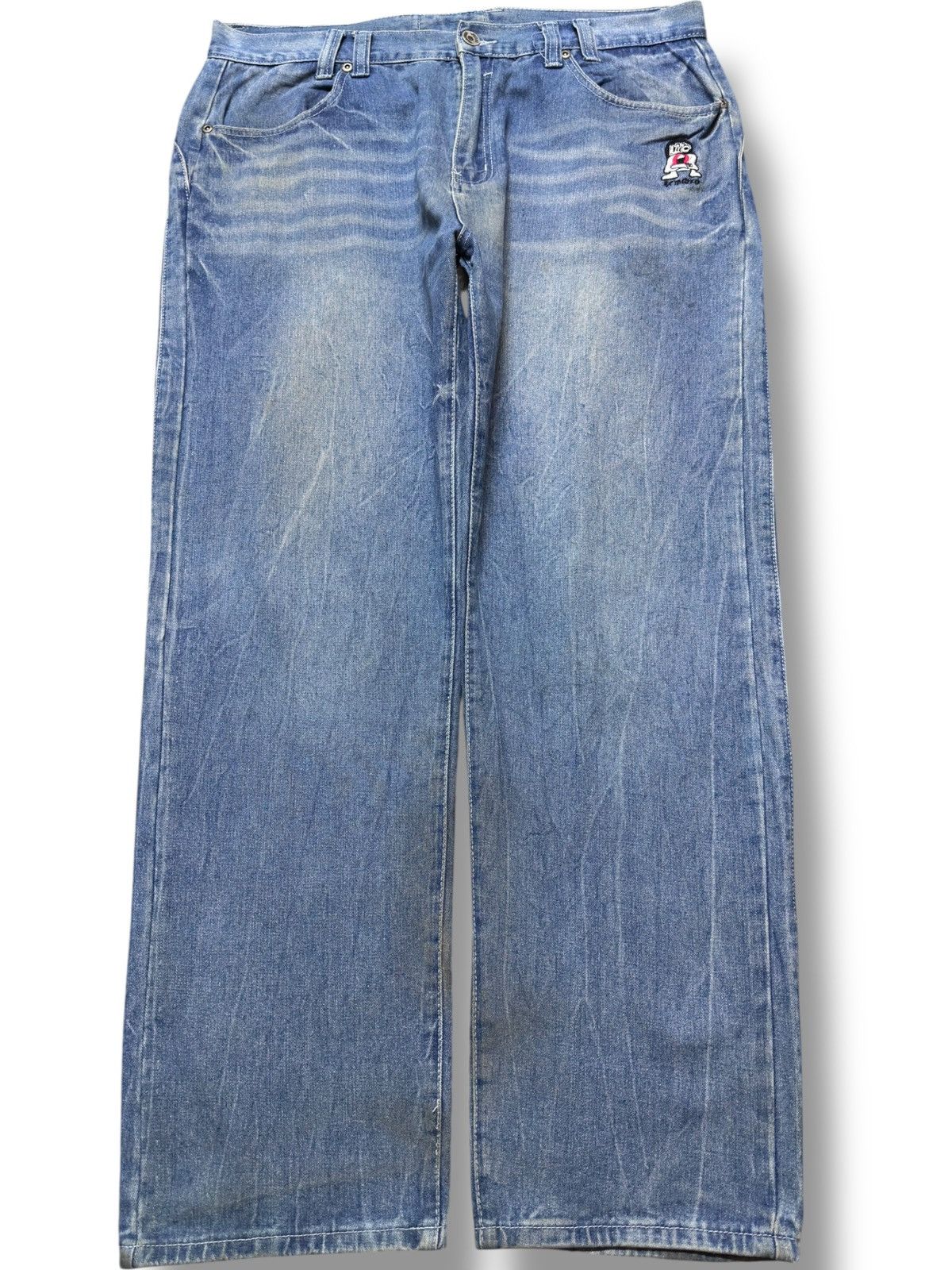 Ecko Unltd. Vintage Ecko Unltd. Baggy Wide Leg Skater Denim Size US 39 - 1 Thumbnail