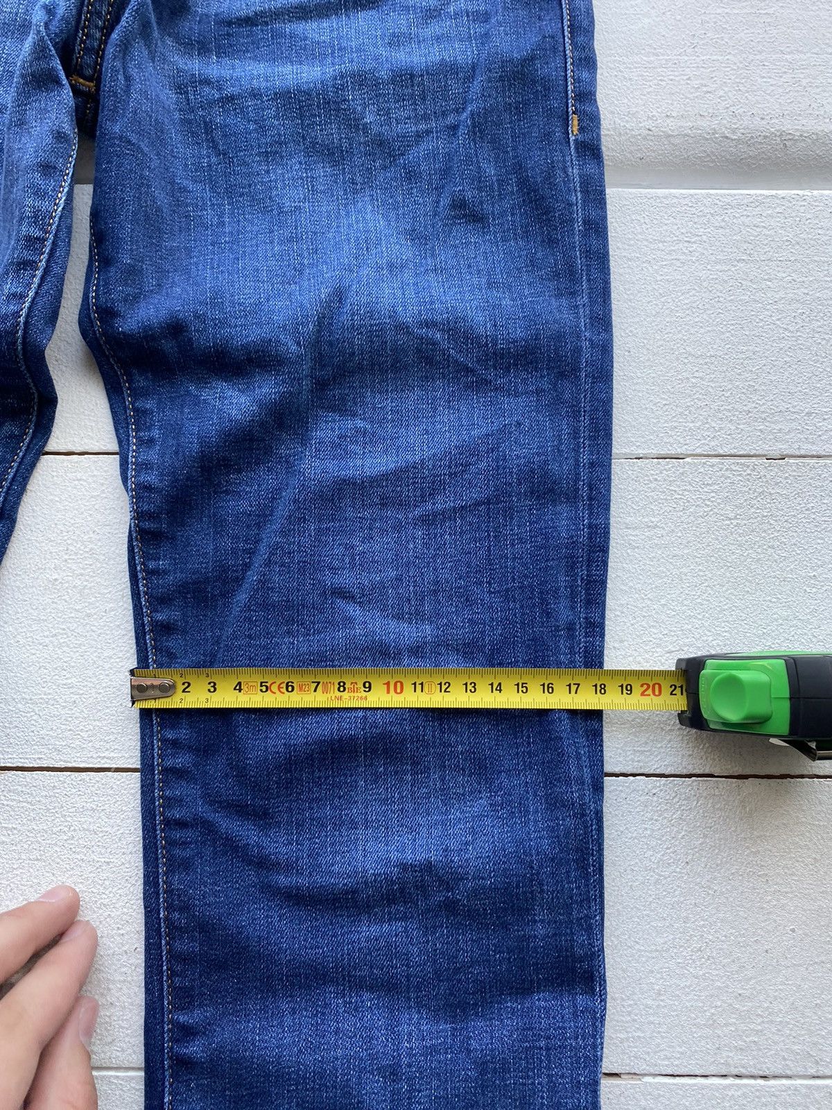 20471120 × Diesel Diesel Opium Skinny Punk Gothic Designer Denim Jeans Rare Size US 29 - 4 Thumbnail