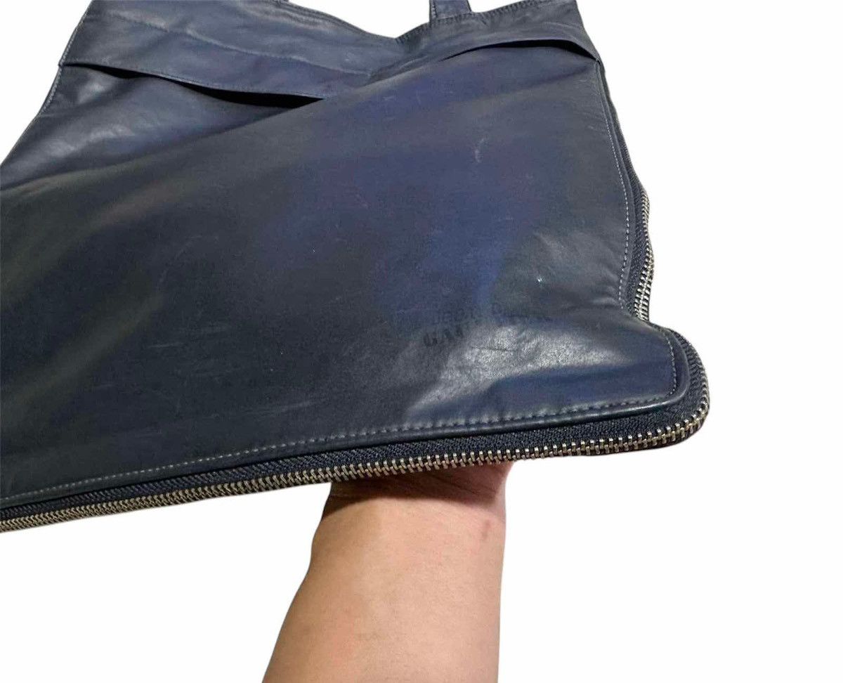 Gaultier Homme Objet × Jean Paul Gaultier 🔥Vintage Jean Paul Gautier Leather Tote Bag Zip JPG Bag Size ONE SIZE - 9 Thumbnail