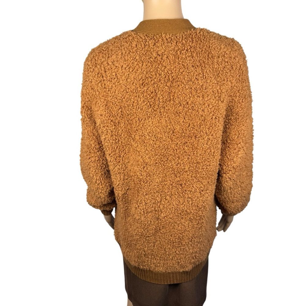 Ugg NWT New $198 UGG Sherell CloudFluff Wool Blend Brown Cardig Size S / US 4 / IT 40 - 6 Thumbnail