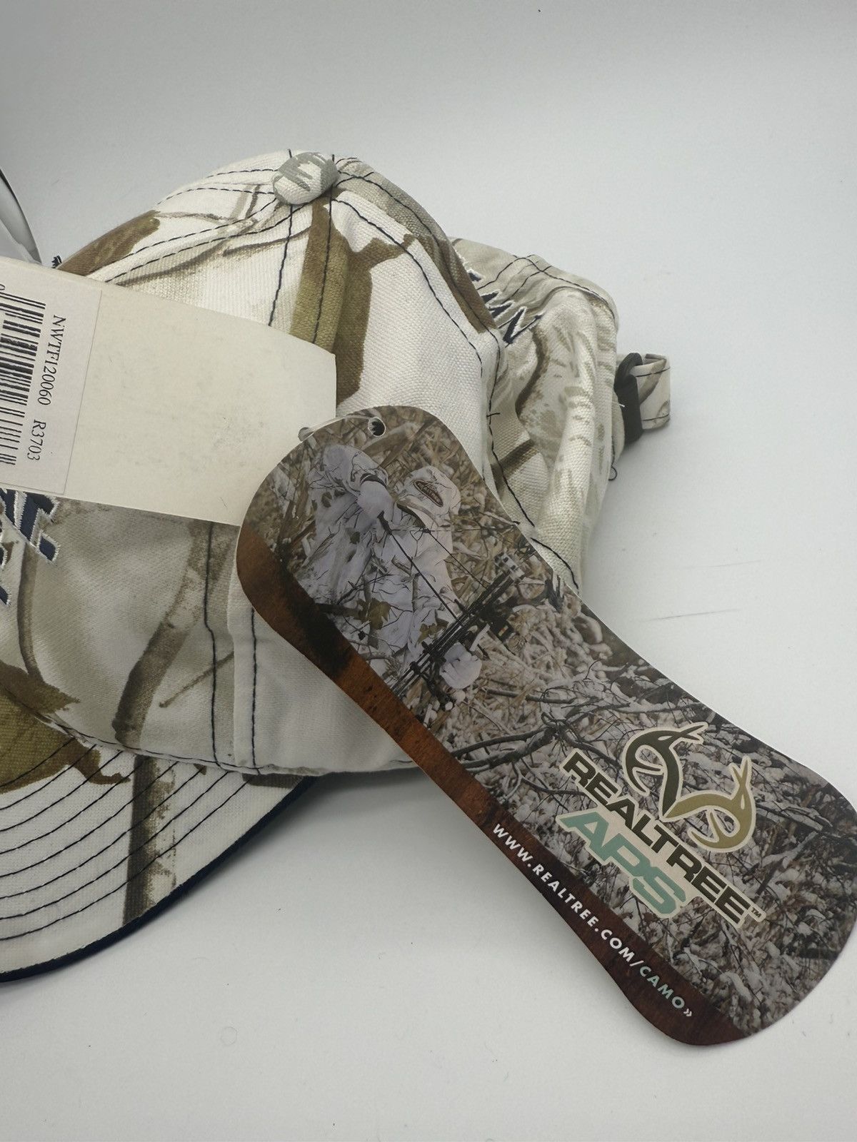 Realtree Save The Habitat Save The Hunt Strapback Realtree Camo Hat Size ONE SIZE - 8 Thumbnail