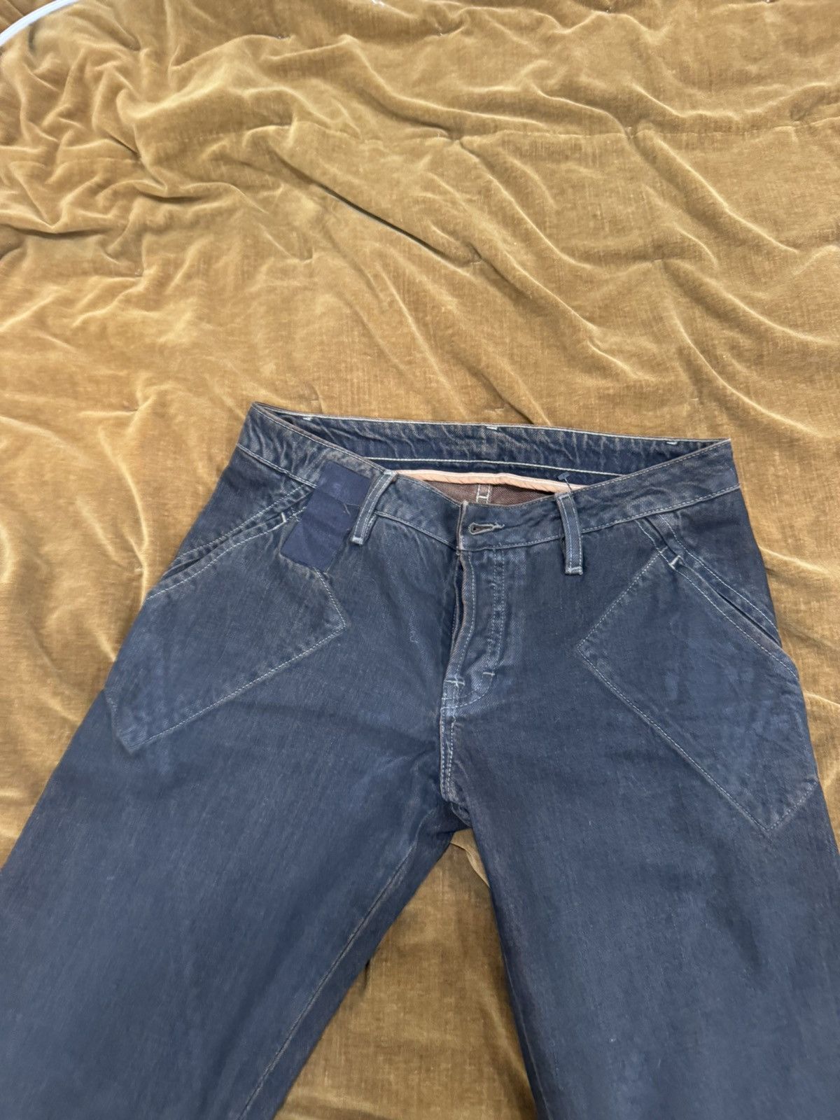 Rick Owens Slab Spiral denim Size US 30 / EU 46 - 2 Thumbnail