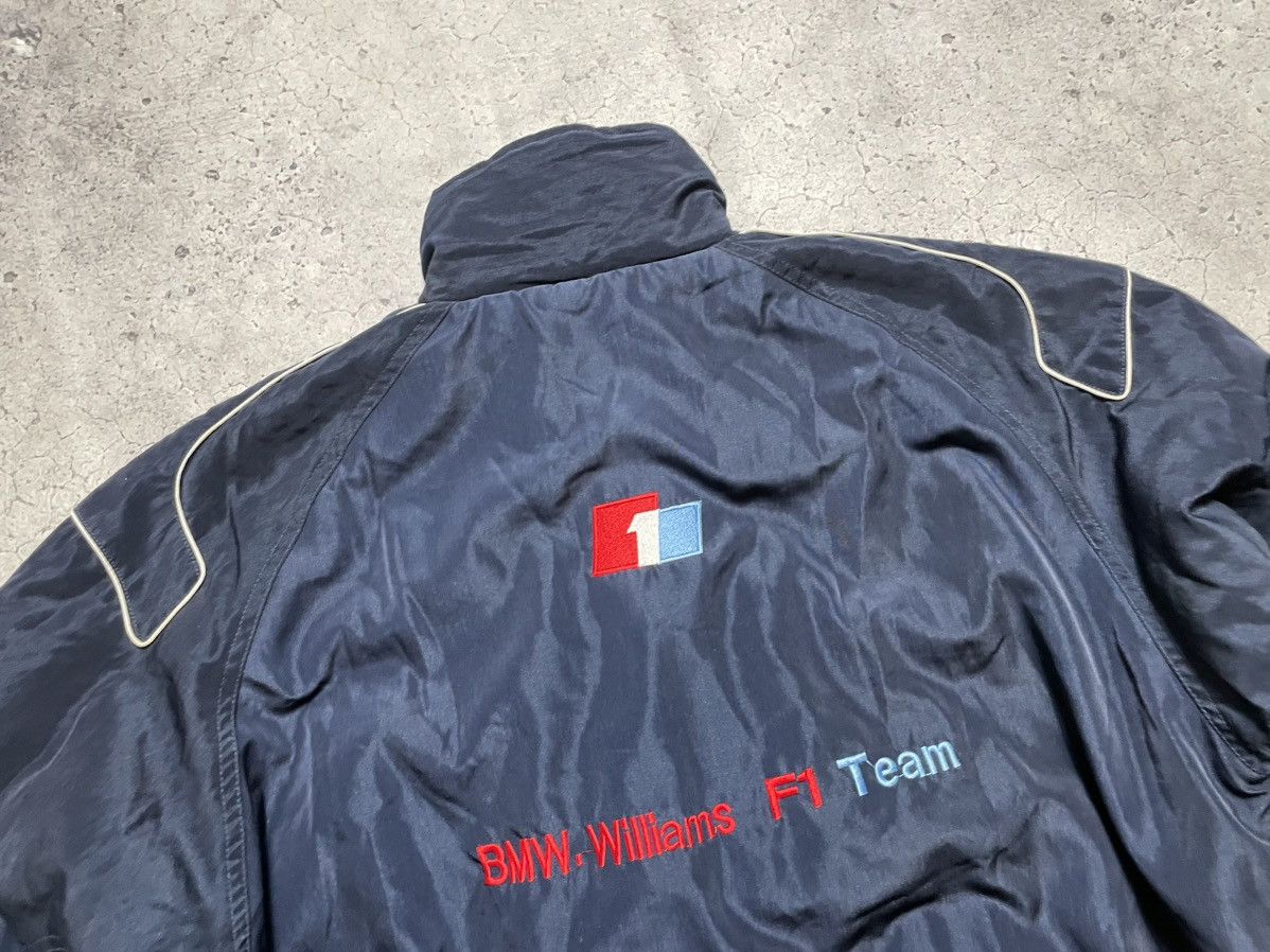 BMW Vintage BMW Bomber Racing Jacket Y2K Big Logo HP Y2K F1 Team Size US L / EU 52-54 / 3 - 13 Thumbnail
