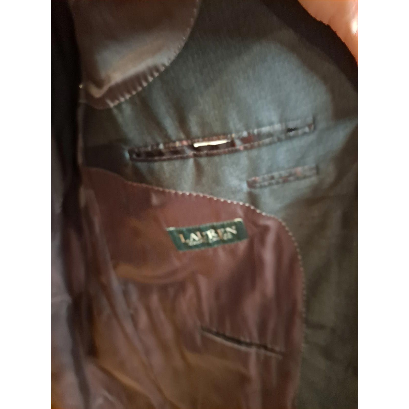 Lauren Ralph Lauren Lauren Ralph Lauren Gray 2 Button 2 Piece Suit Pants 44/30 Size 44R - 5 Thumbnail