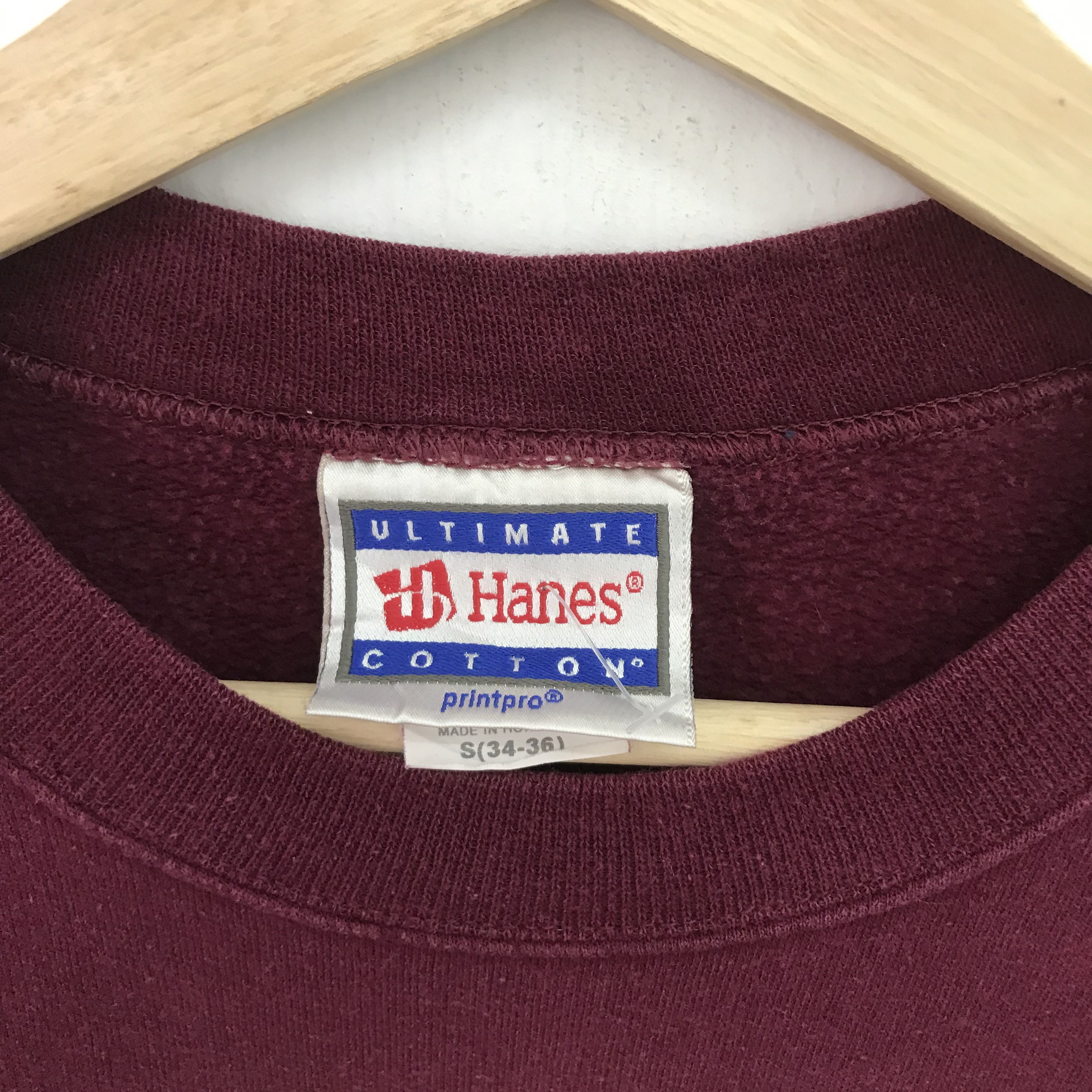 Alexander Wang Vintage Alexandria Tigers Maroon Sweatshirt - 553 Size US S / EU 44-46 / 1 - 8 Thumbnail
