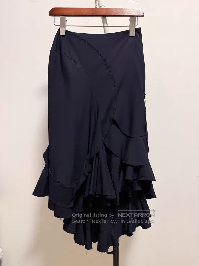 Junya Watanabe Junya Watanabe size XS Layered fishtail skirt Size 23" - 5 Thumbnail