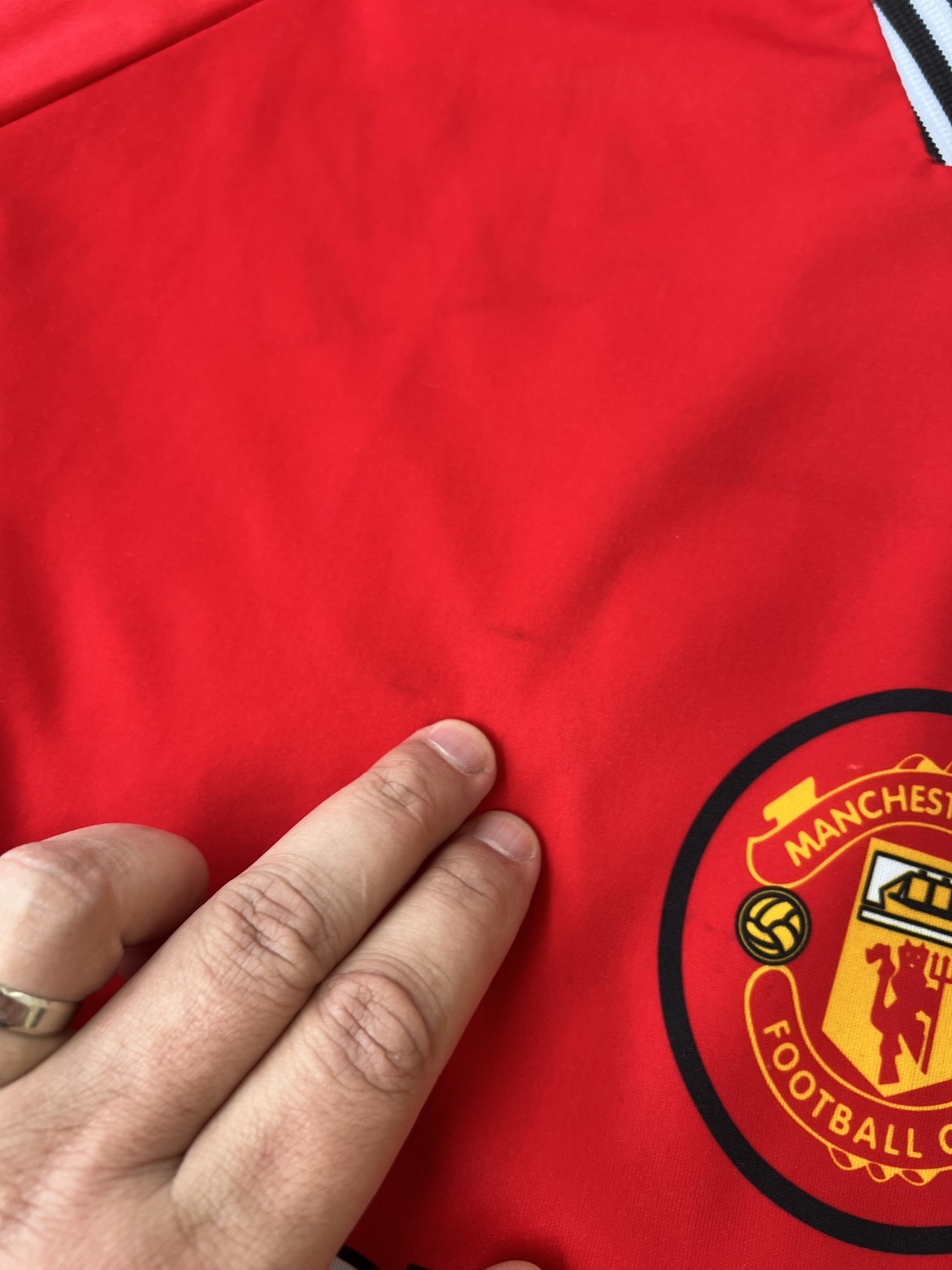 Vintage Manchester United Sharp BECKHAM 10 Jersey Size US XXL / EU 58 / 5 - 4 Thumbnail