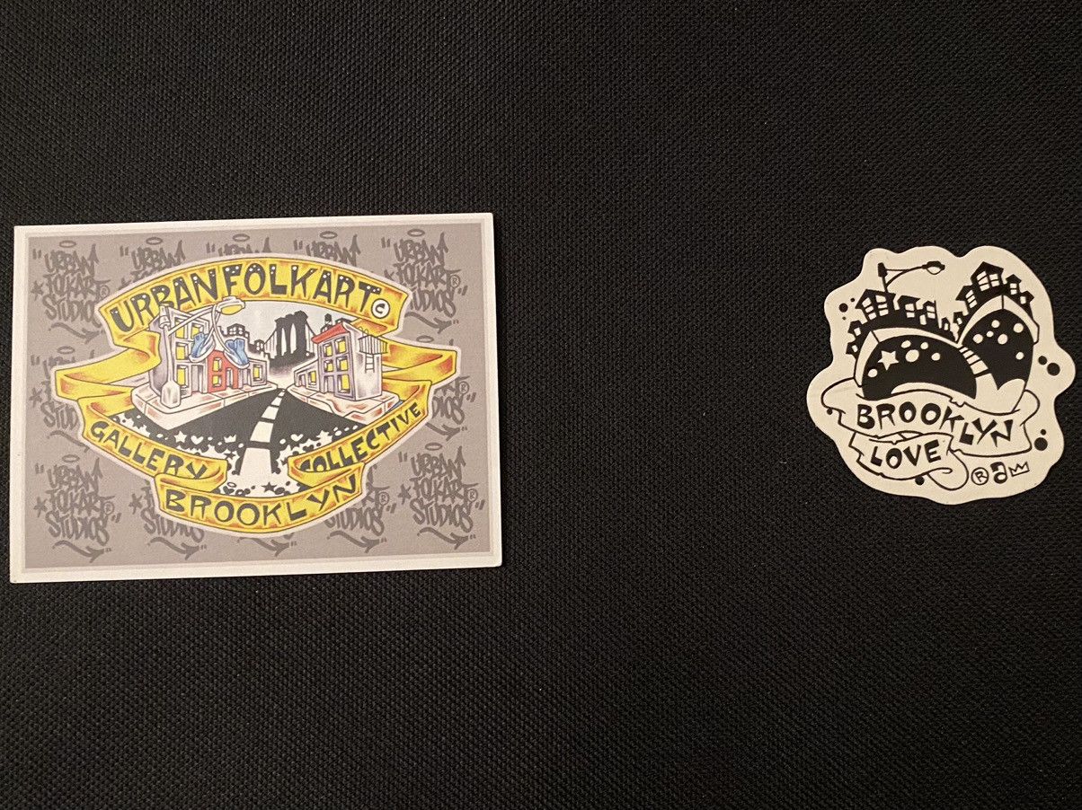 Band Tees × RVCA NYC Tattoo Brooklyn art set sticker Size ONE SIZE - 1 Thumbnail