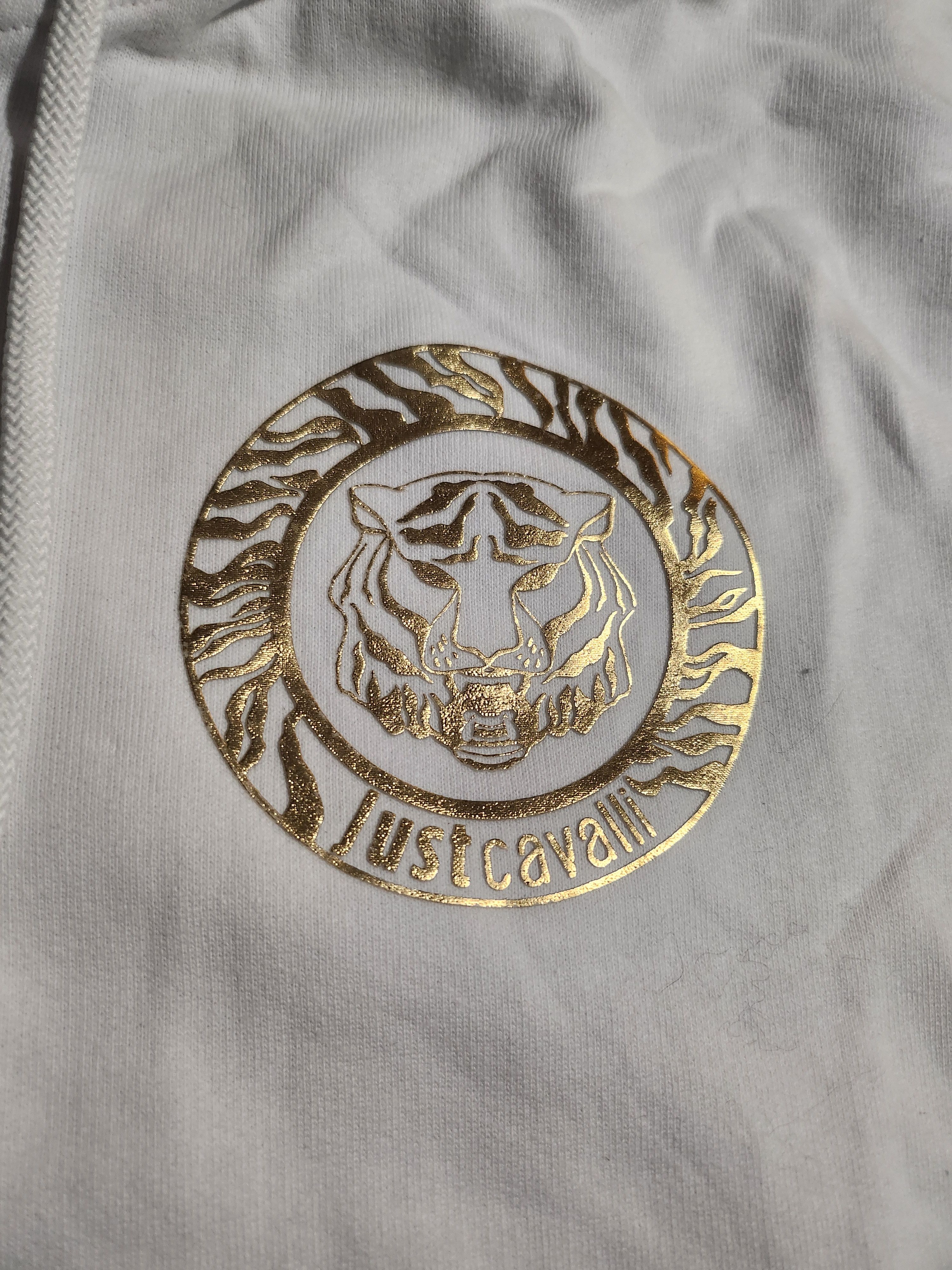 Designer × Just Cavalli Just Cavalli Tiger Logo Full Zip Hoodie Size US L / EU 52-54 / 3 - 3 Thumbnail