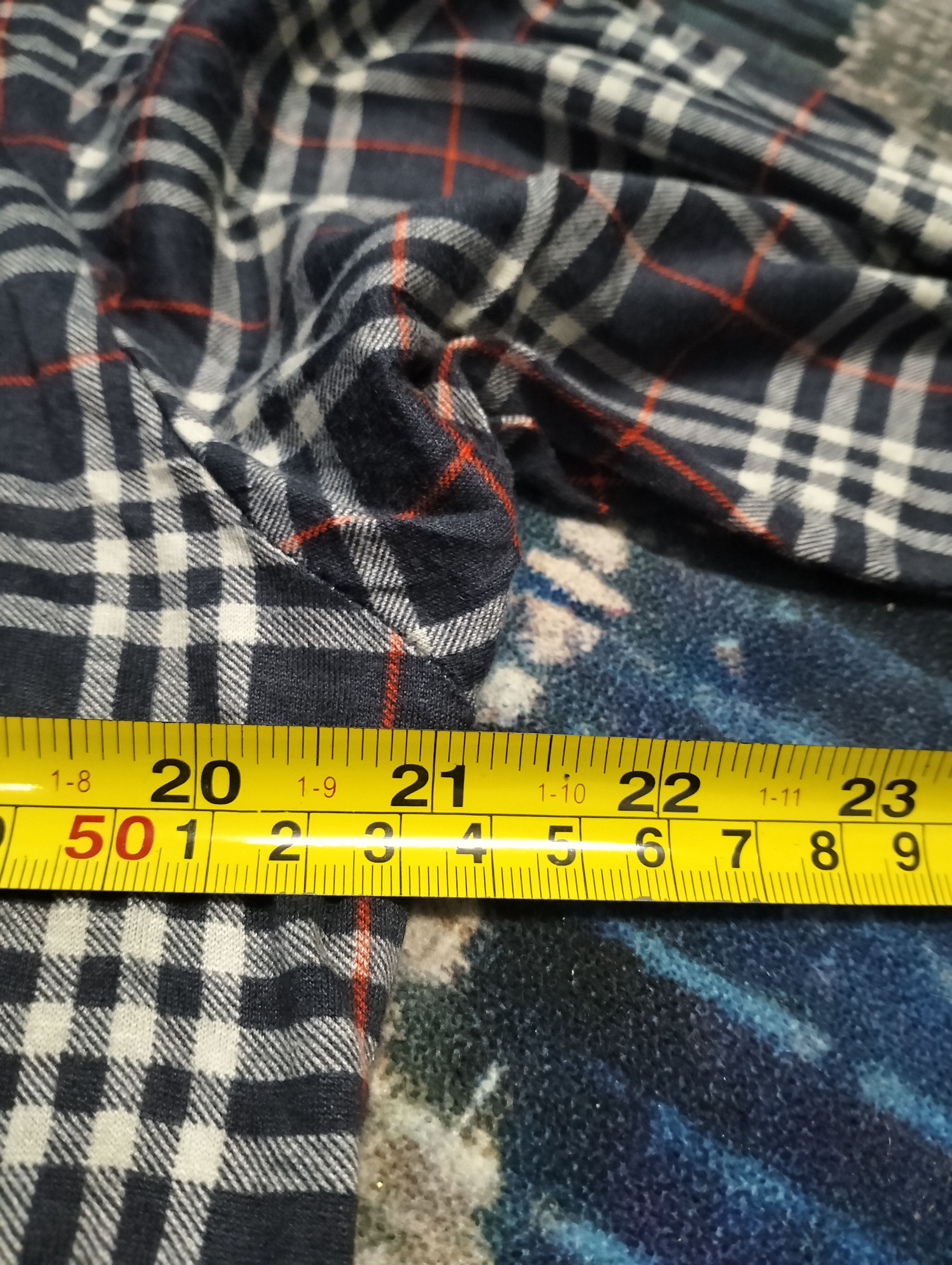 Burberry × Vintage Vintage Burberry Nova Check Longsleeve Polo Tshirt Size US M / EU 48-50 / 2 - 6 Thumbnail