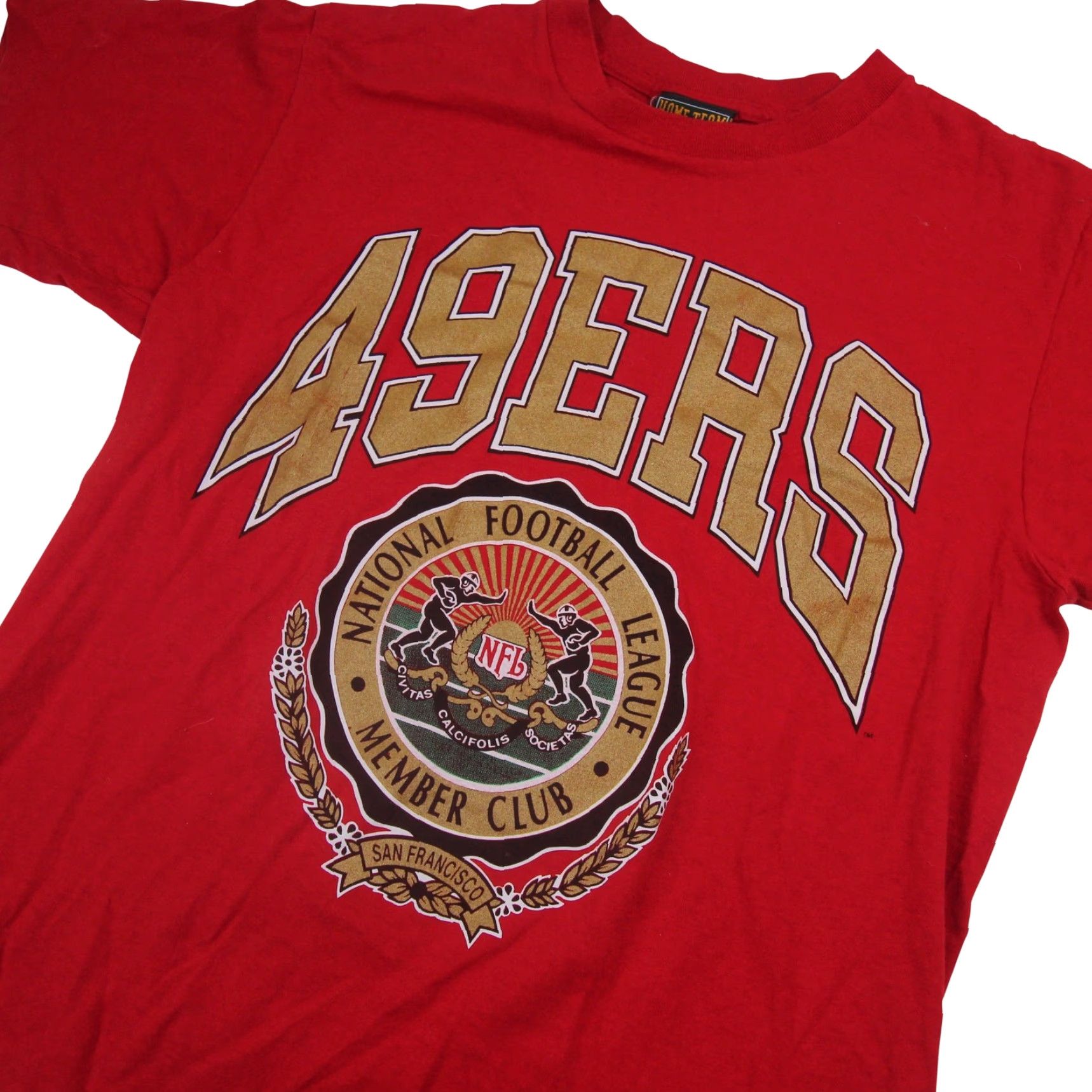Vintage VINTAGE San Francisco 49ers Home Team Advantage T Shirt Mens Large Red Graphic Size US L / EU 52-54 / 3 - 2 Thumbnail