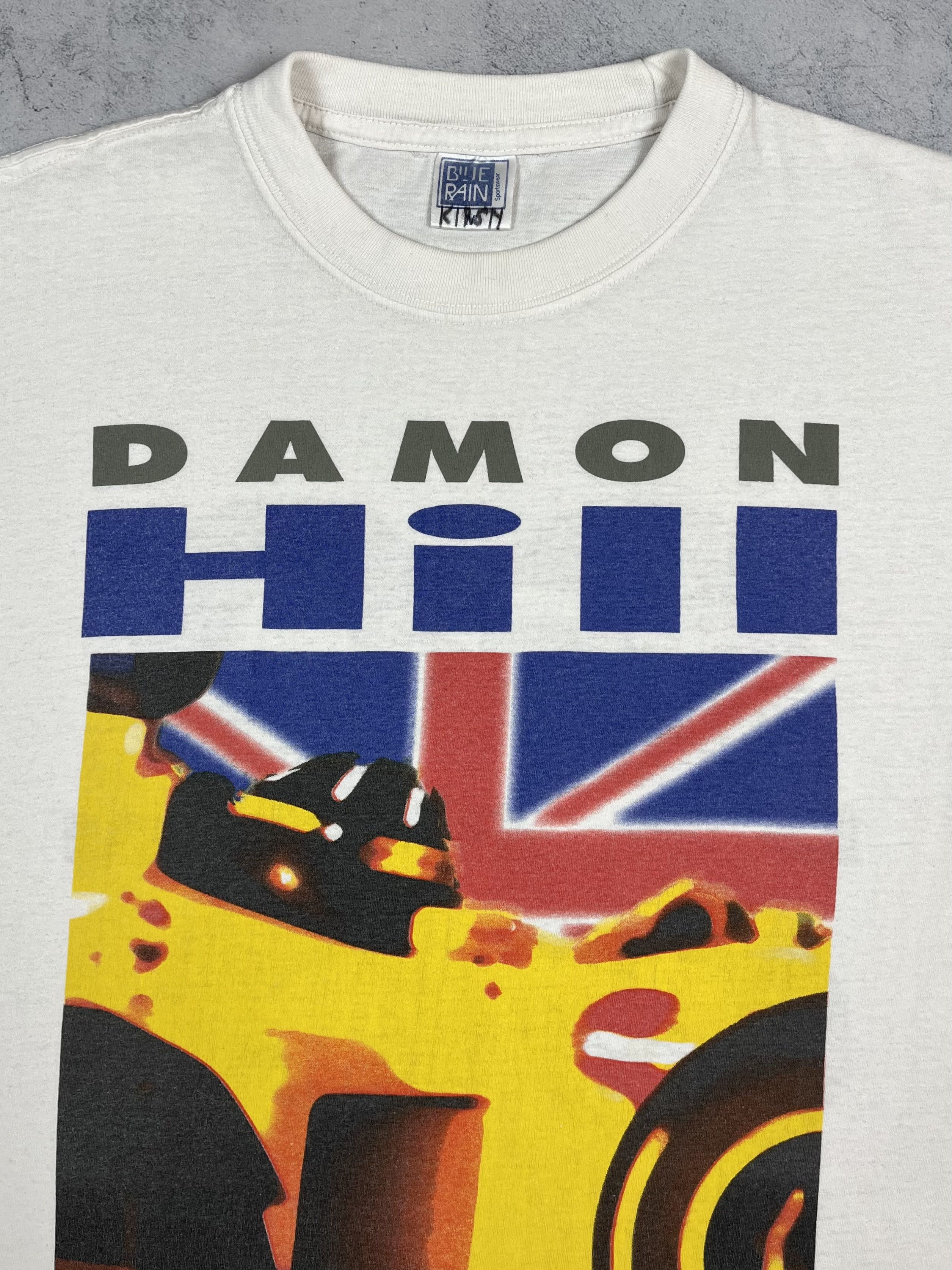 Vintage Vintage Damon Hill Racing T Shirt 1990’s Size US M / EU 48-50 / 2 - 7 Thumbnail