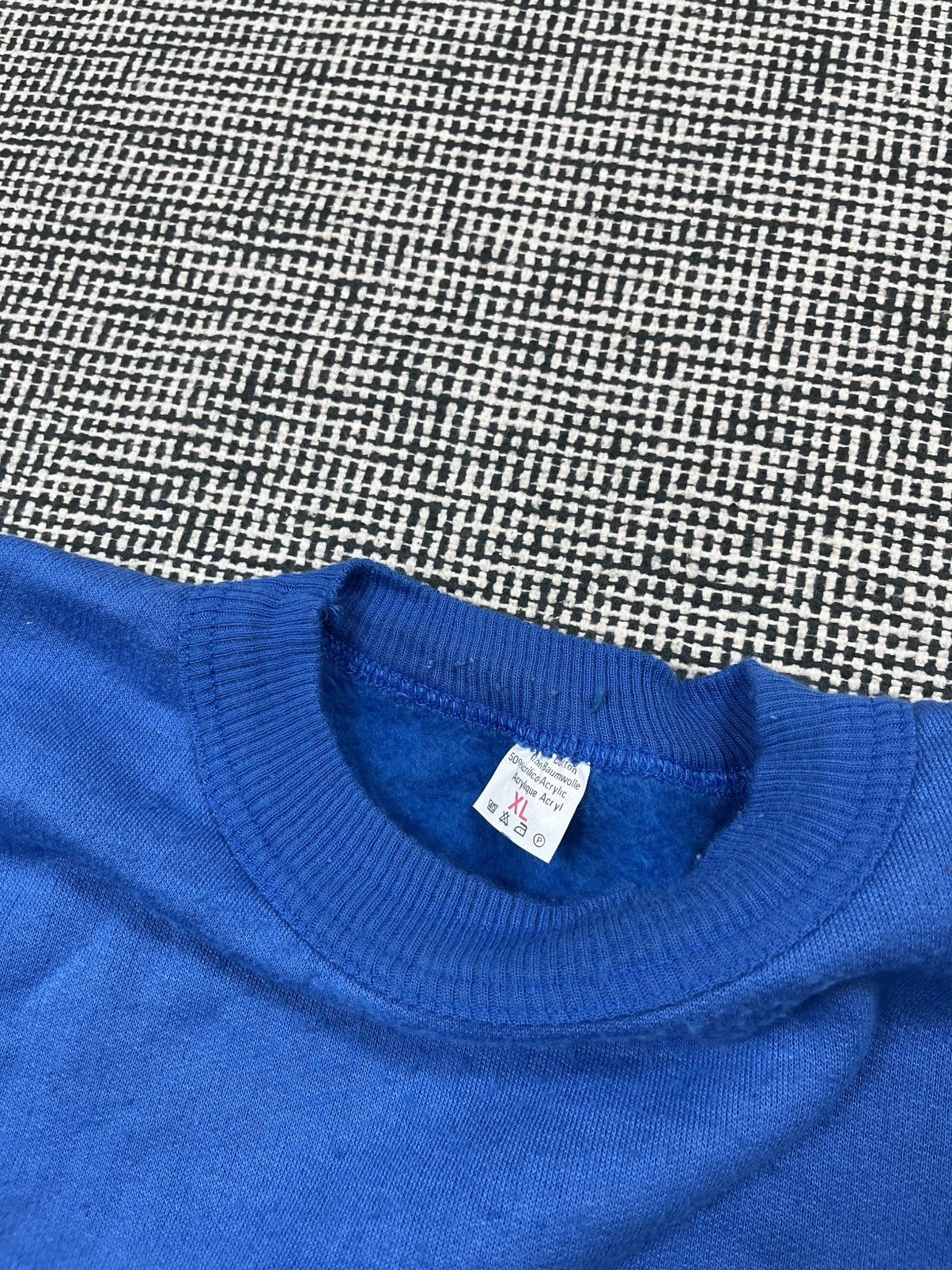 Vintage Save the planet 80s vintage sweatshirt crewneck blue Size US XL / EU 56 / 4 - 3 Thumbnail