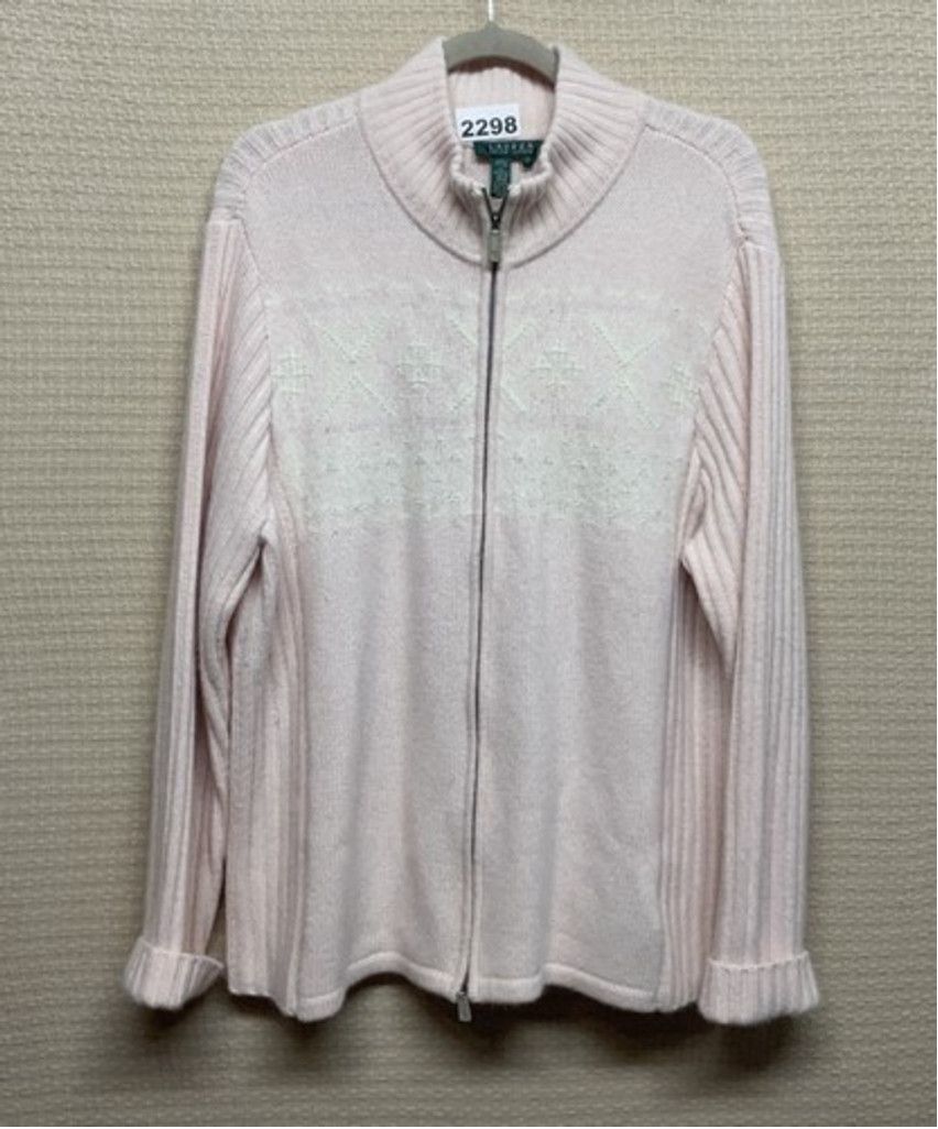 Ralph Lauren VTG Lauren Ralph Lauren Nordic Full Zip Cardigan Women 2X Size ONE SIZE - 1 Thumbnail