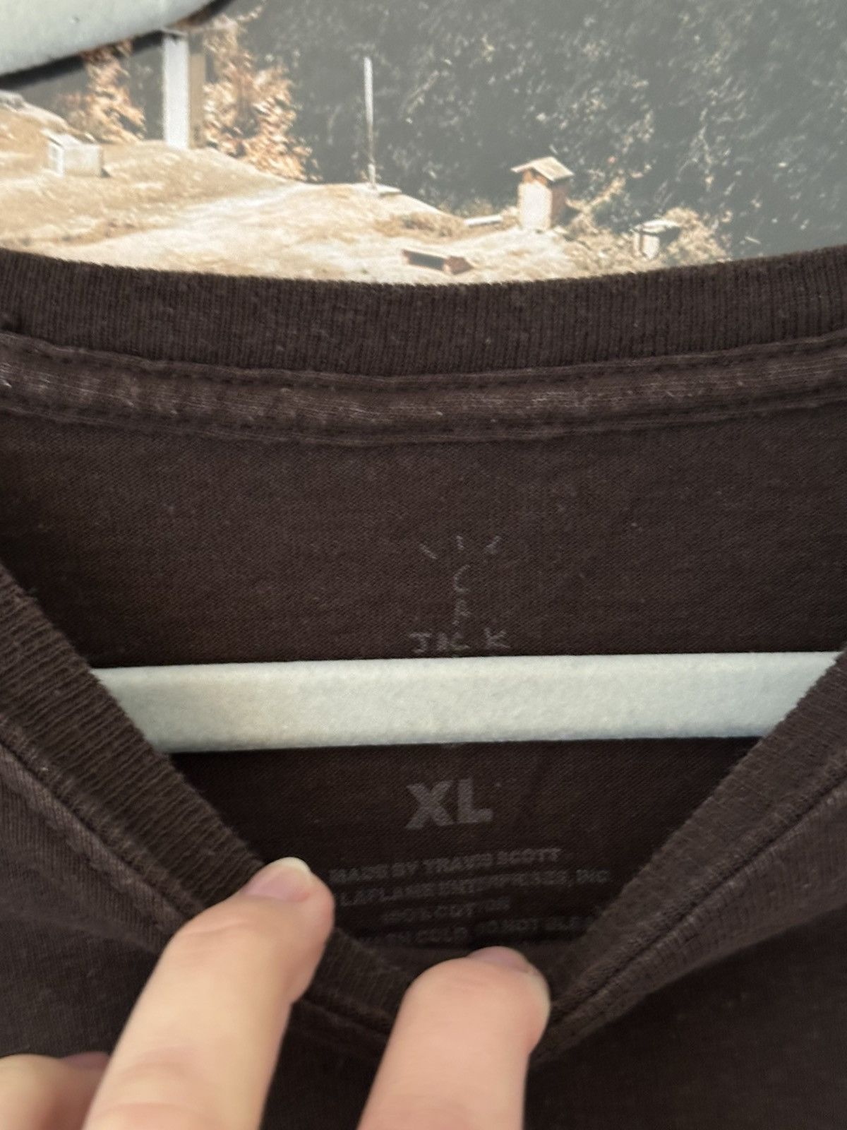 Fragment Design × Travis Scott Cactus Jack by Travis Scott For Fragment Icons Tee 'Brown' Size US XL / EU 56 / 4 - 4 Thumbnail