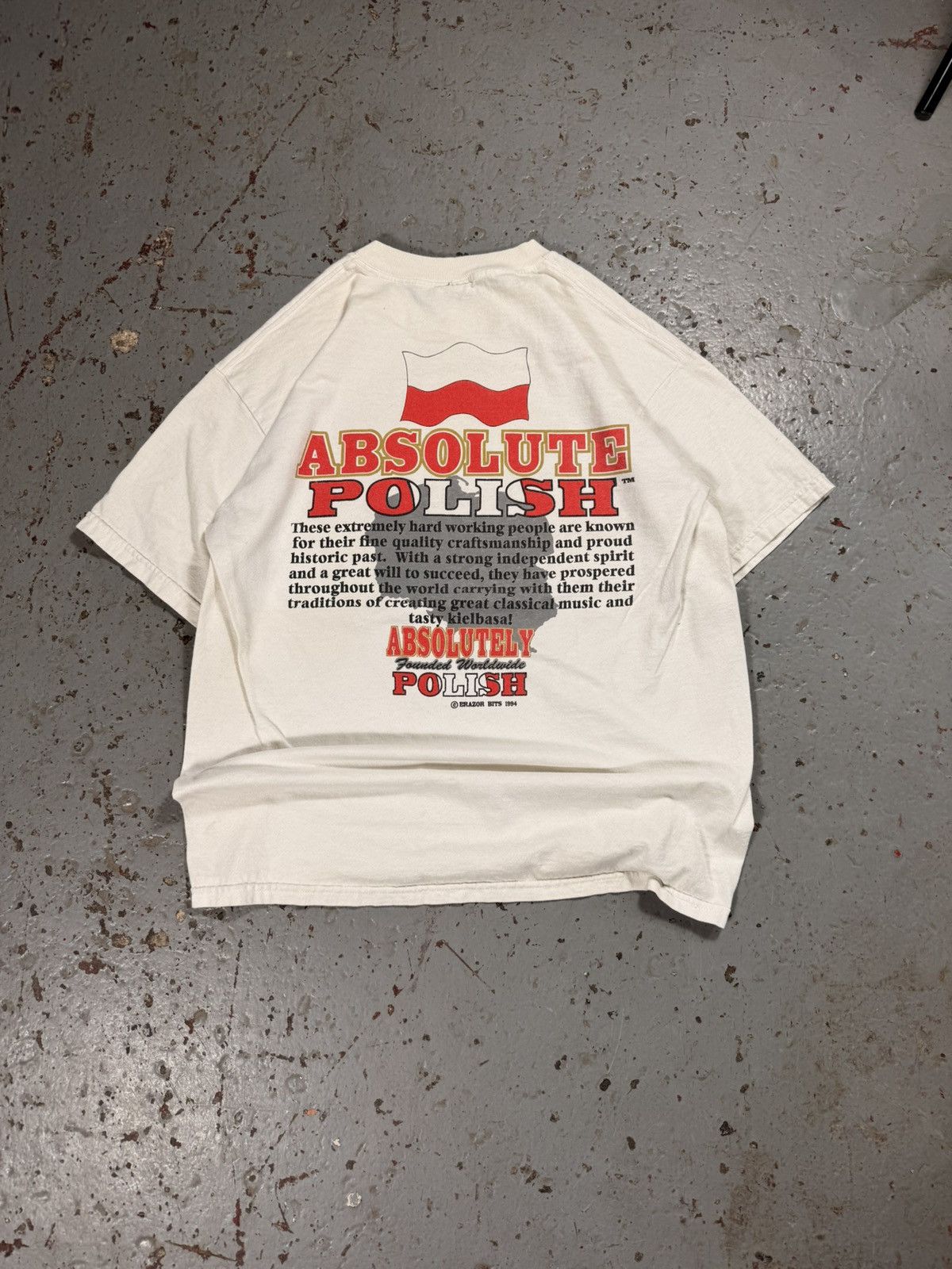 Vintage Absolutely Polish Tee