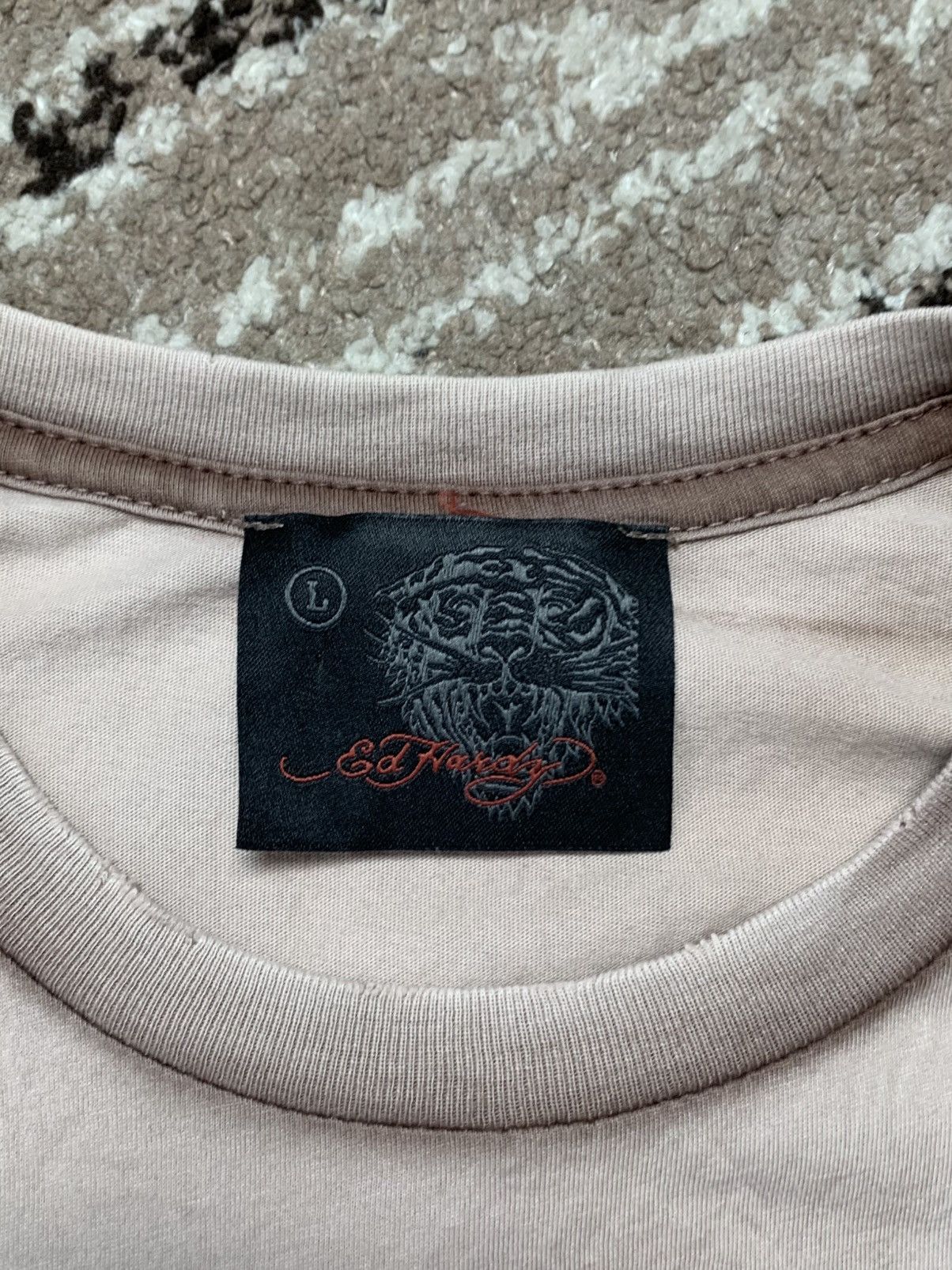 Christian Audigier Vintage Y2K Ed Hardy Tee Sexy Logo Skulls Life Love Swag Size US L / EU 52-54 / 3 - 8 Thumbnail
