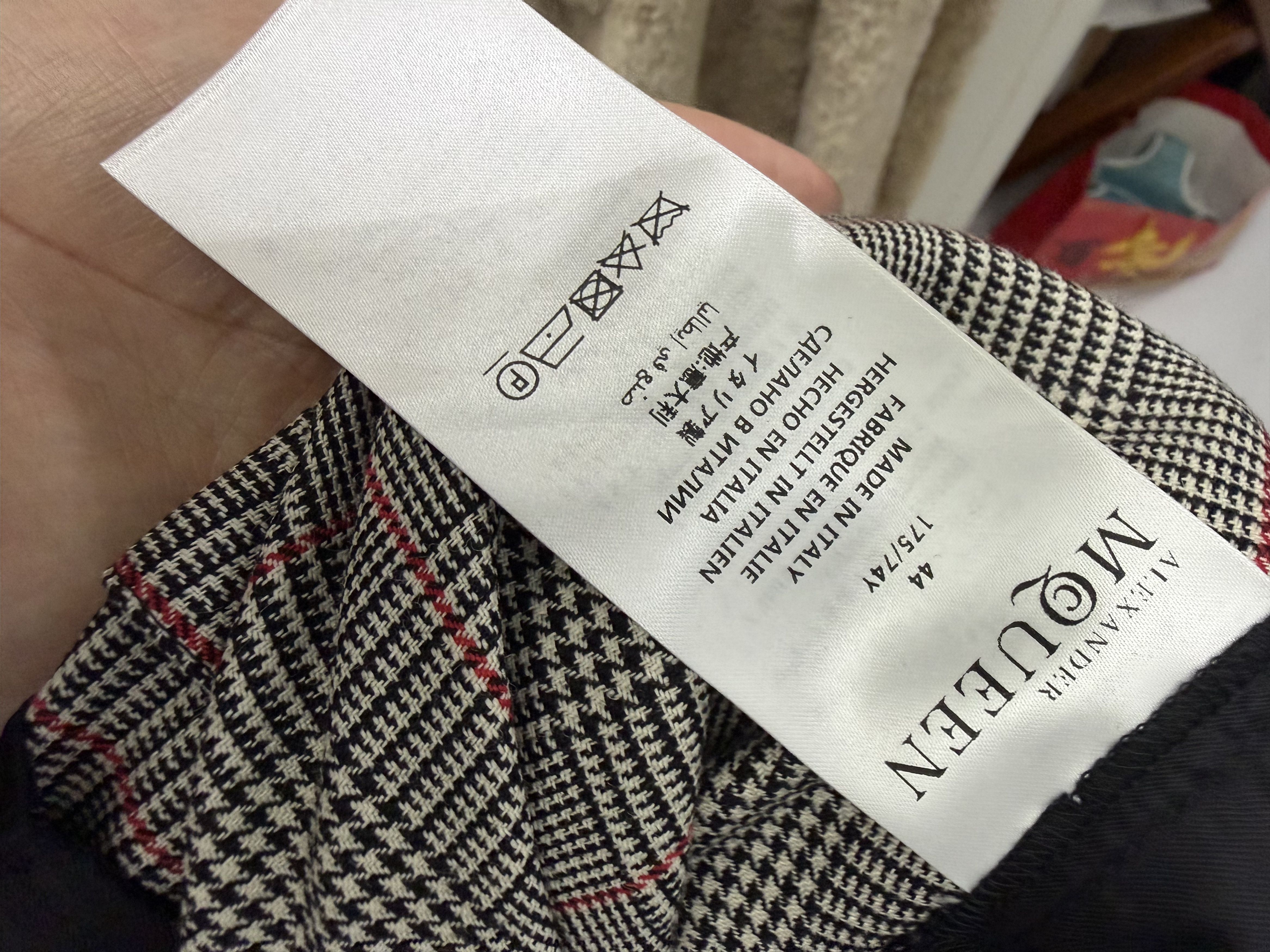Alexander McQueen mcqueen main line checked pants Size US 31 - 3 Thumbnail