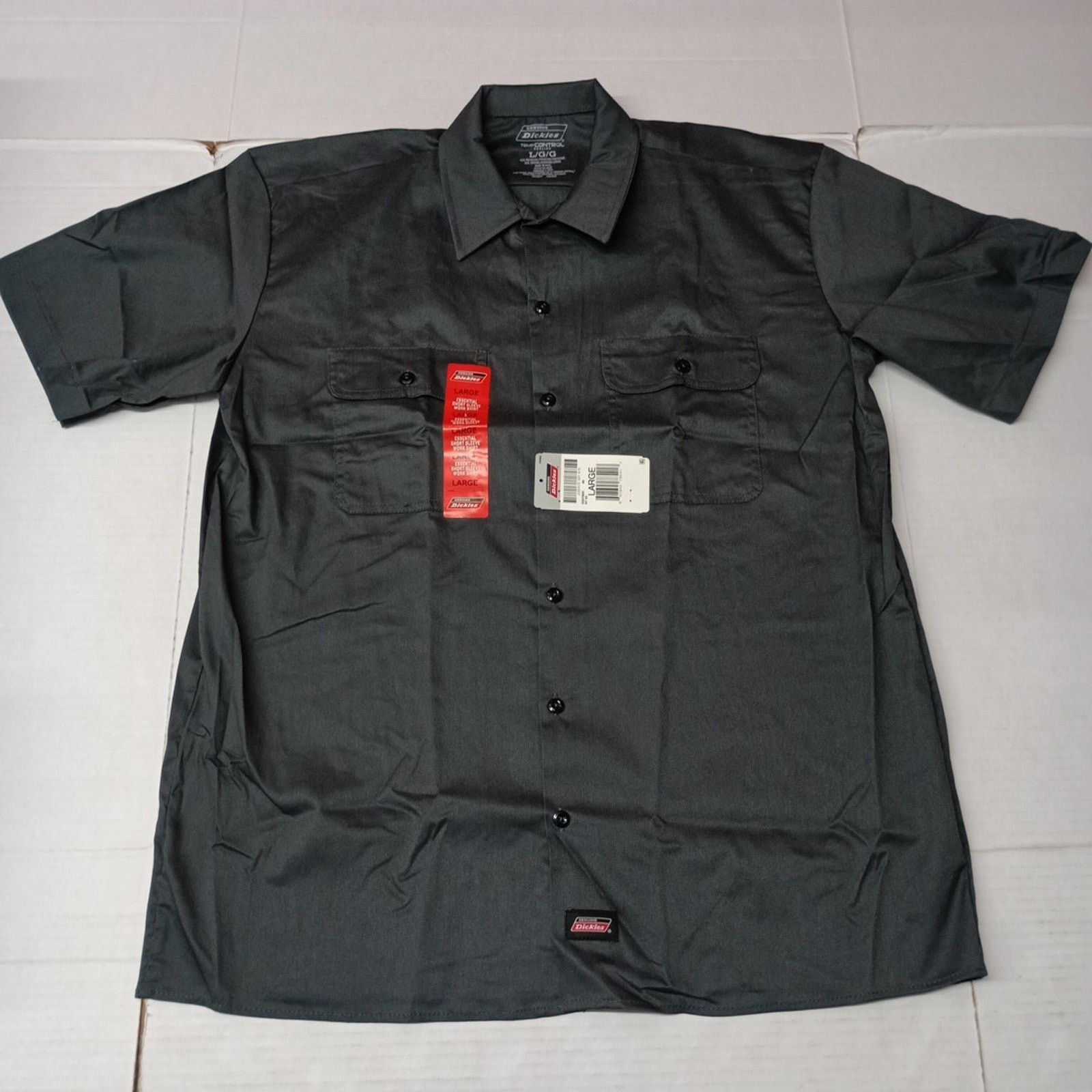 Dickies Dickies Essential Work Shirt Men's Size L Gray Temp Control Size US L / EU 52-54 / 3 - 1 Thumbnail