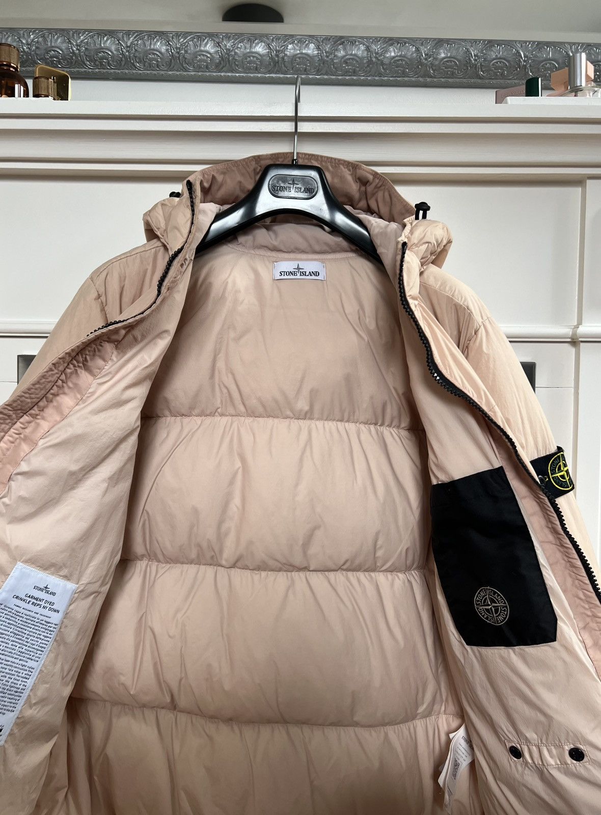 Stone Island Stone Island | Garment Dyed Reps NY Down | Beige | Size L Size US L / EU 52-54 / 3 - 7 Thumbnail