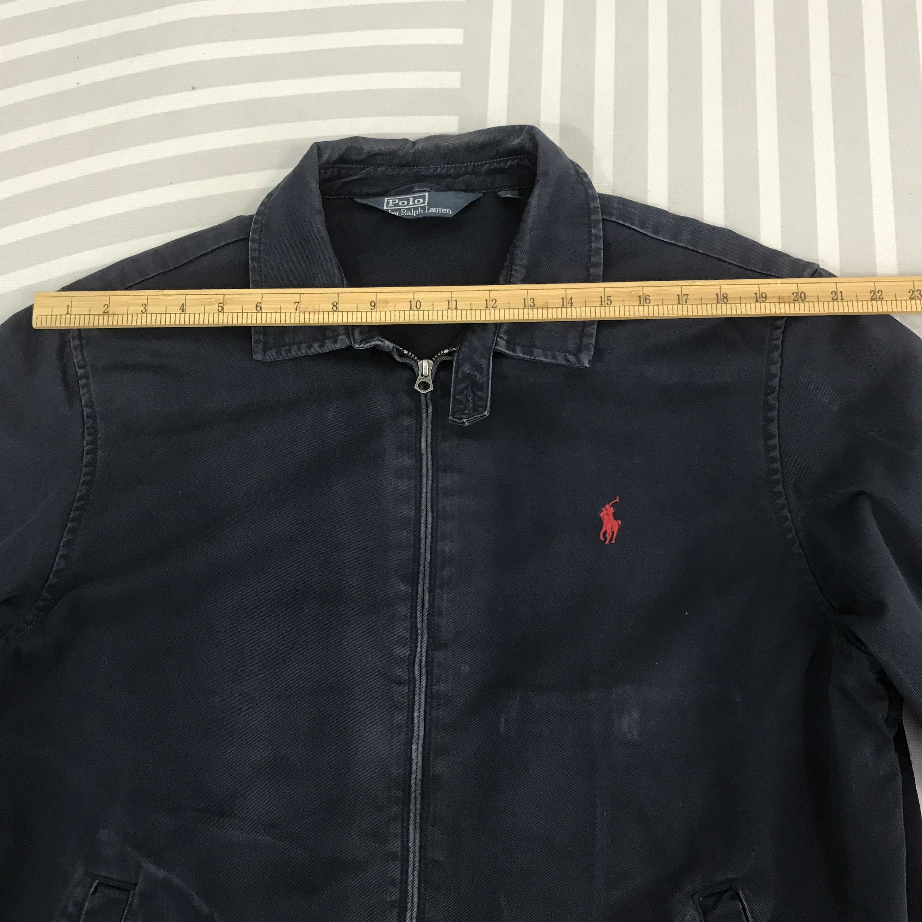 Polo Ralph Lauren × Vintage Vintage Polo Ralph Lauren Navy faded Jacket Size US XL / EU 56 / 4 - 5 Thumbnail