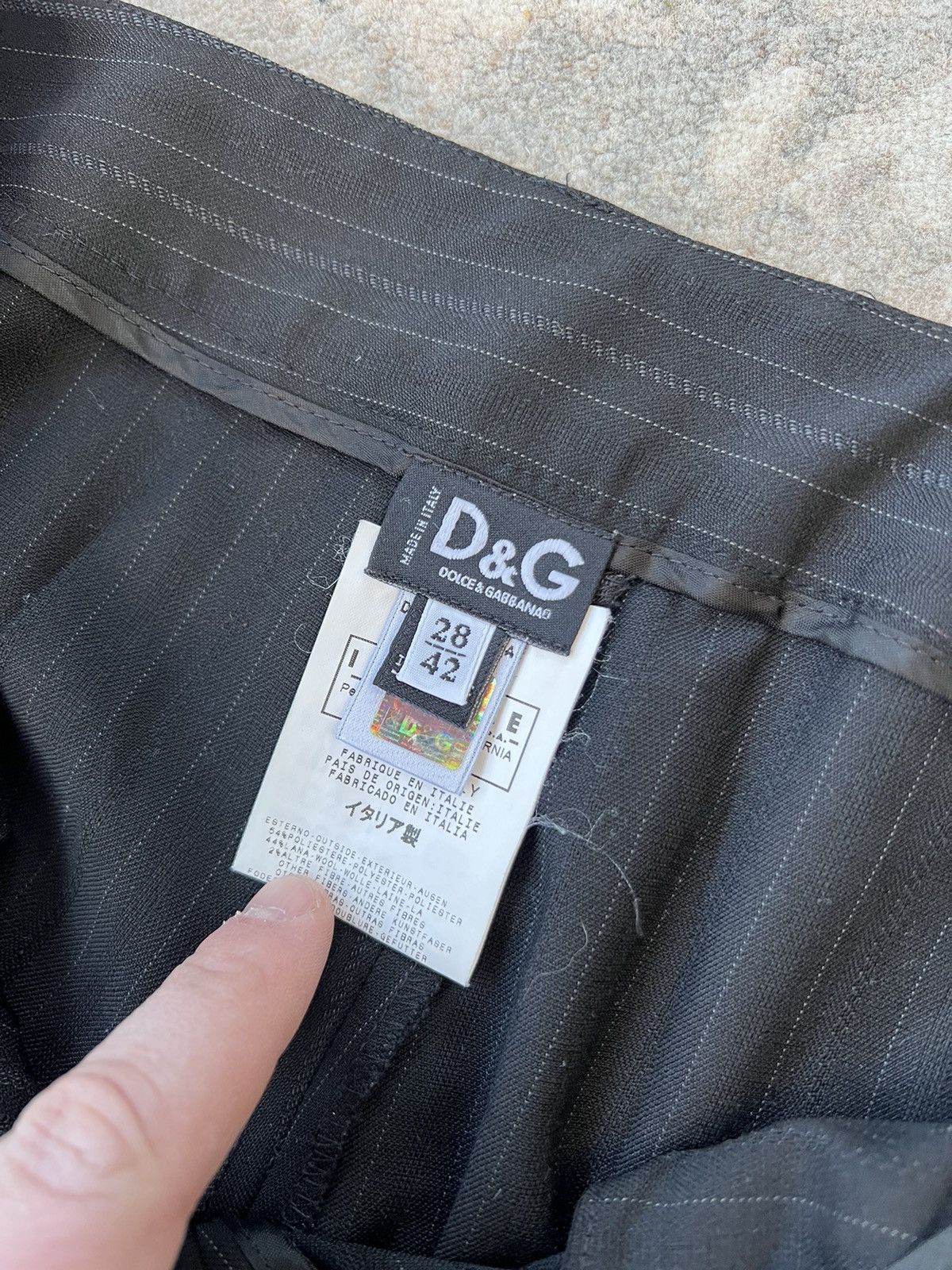 Dolce & Gabbana Dolce & Gabbana Pants Size 28" / US 6 / IT 42 - 4 Thumbnail