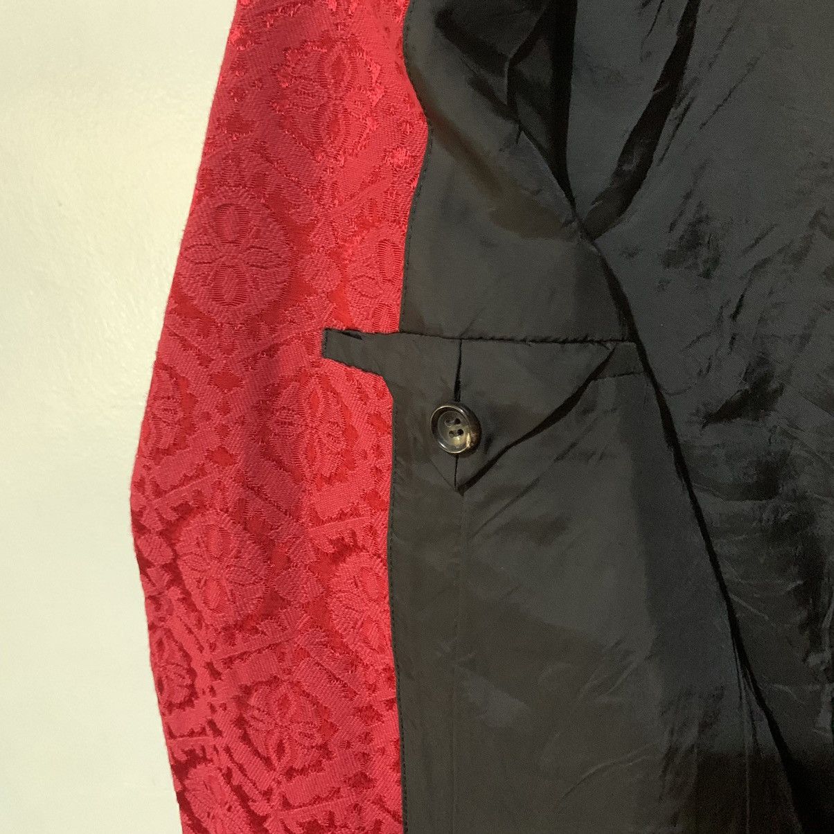 Comme des Garcons Homme Plus Comme des Garcons Homme Plus FW13 Brocade Tassel Blazer Size 38R - 20 Thumbnail