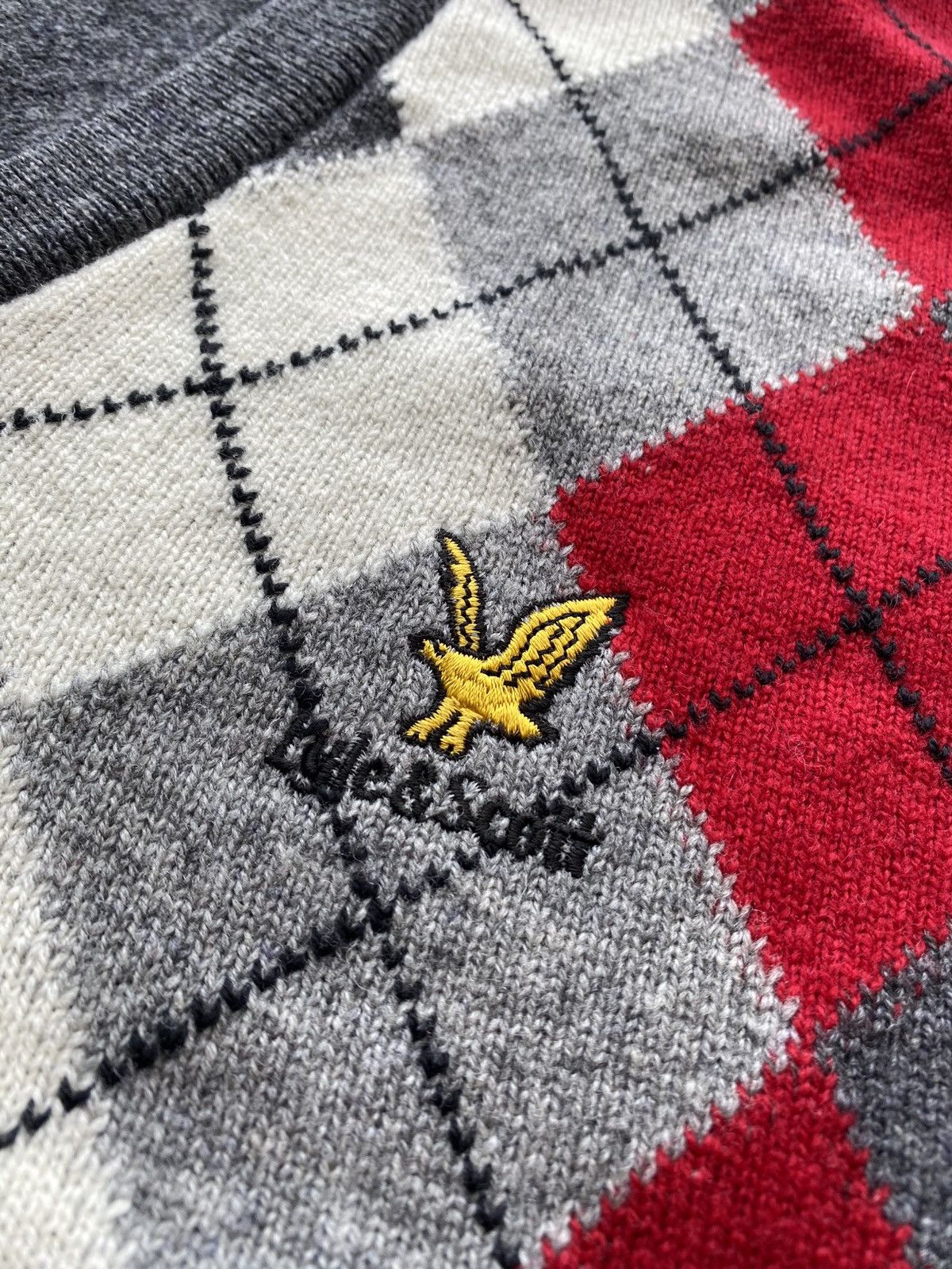 Lyle & Scott 🔥Lyle Scott Scotland New Wool Large V neck sweater Size US L / EU 52-54 / 3 - 3 Thumbnail