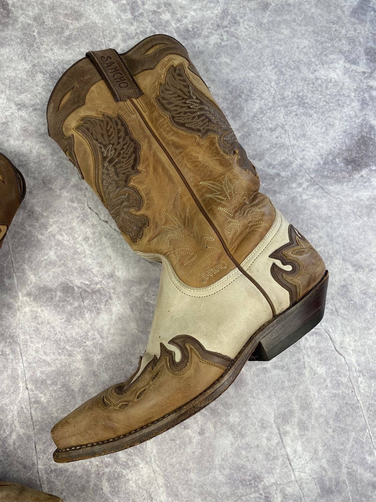 Sancho Boots Sancho Western Cowboy Leather Boots Size: 36 Size US 6 / IT 36 - 3 Thumbnail