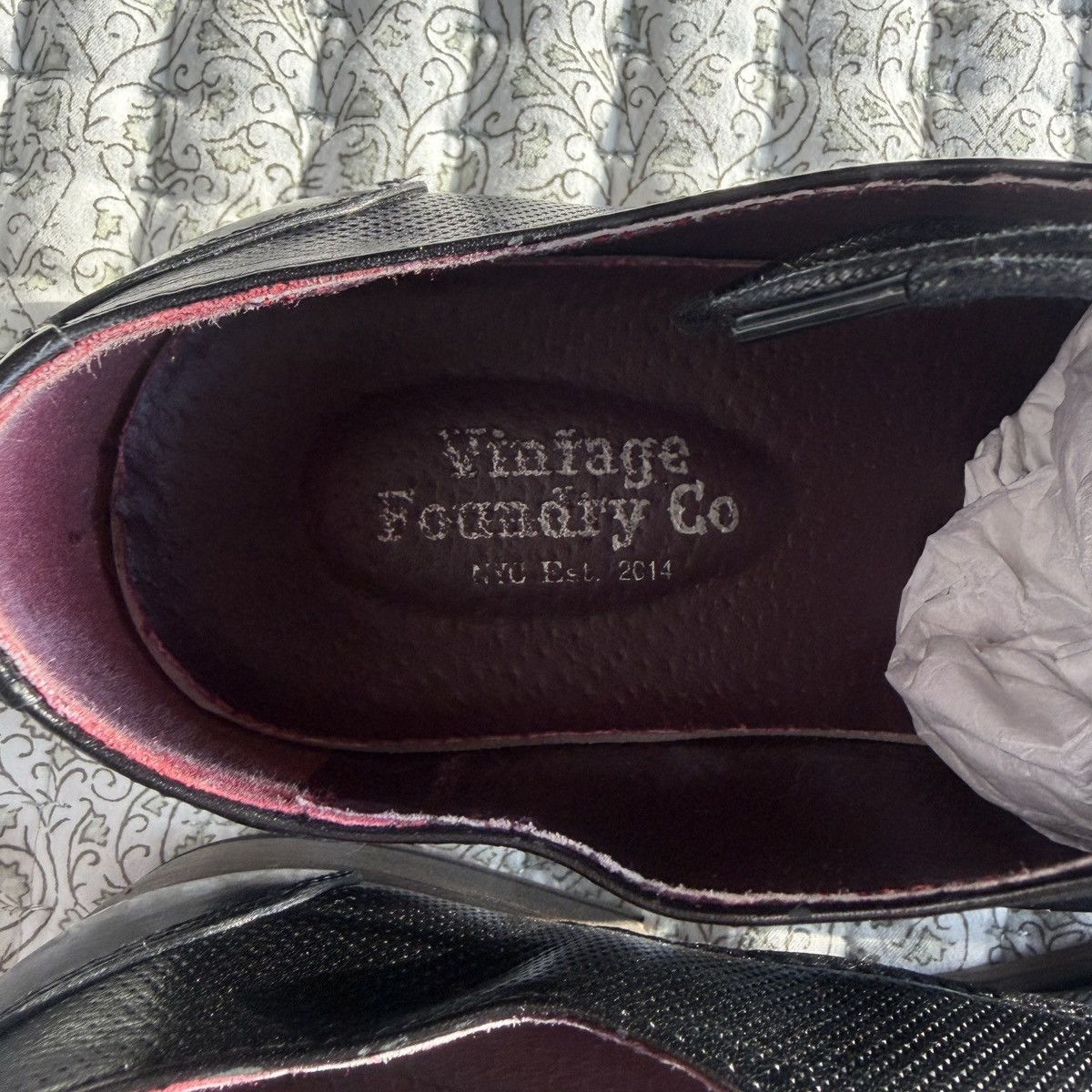 Vintage Foundry Vintage foundry co black leather oxfords Size US 8 / EU 41 - 7 Thumbnail