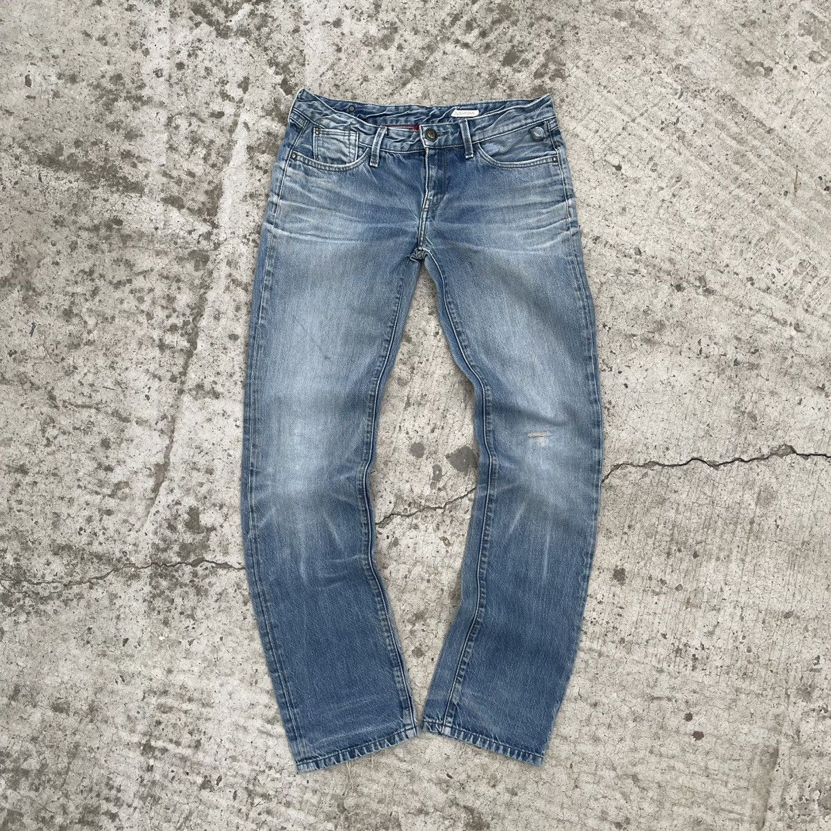 Replay Vintage Women’s Replay Jeans Size W29xL32 Straight Y2K 00s Size 29" - 2 Thumbnail
