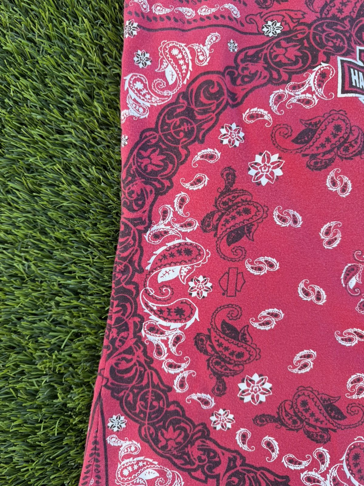 Harley Davidson Vintage y2k Harley Davidson paisley print tank top size L Size L / US 10 / IT 46 - 3 Thumbnail