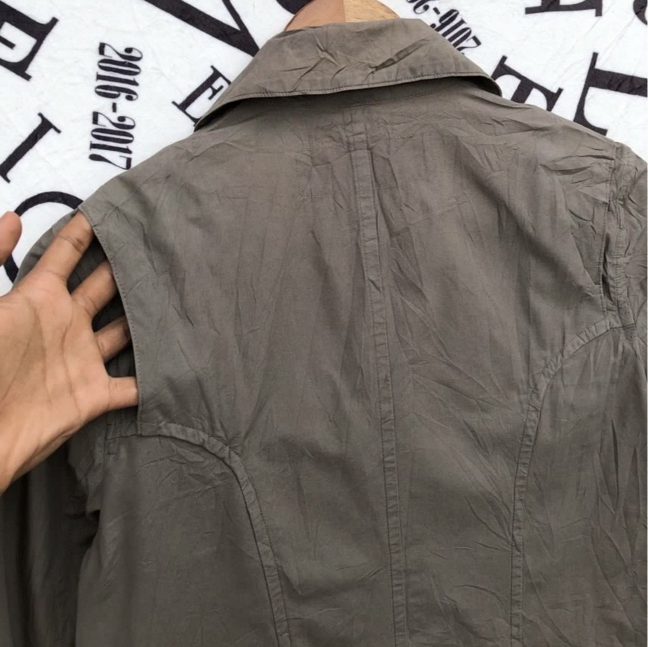 Issey Miyake 🔥VINTAGE SUNAO KUWAHARA BY ISSEY MIYAKE SINGLE BUTTON COAT Size US M / EU 48-50 / 2 - 7 Thumbnail