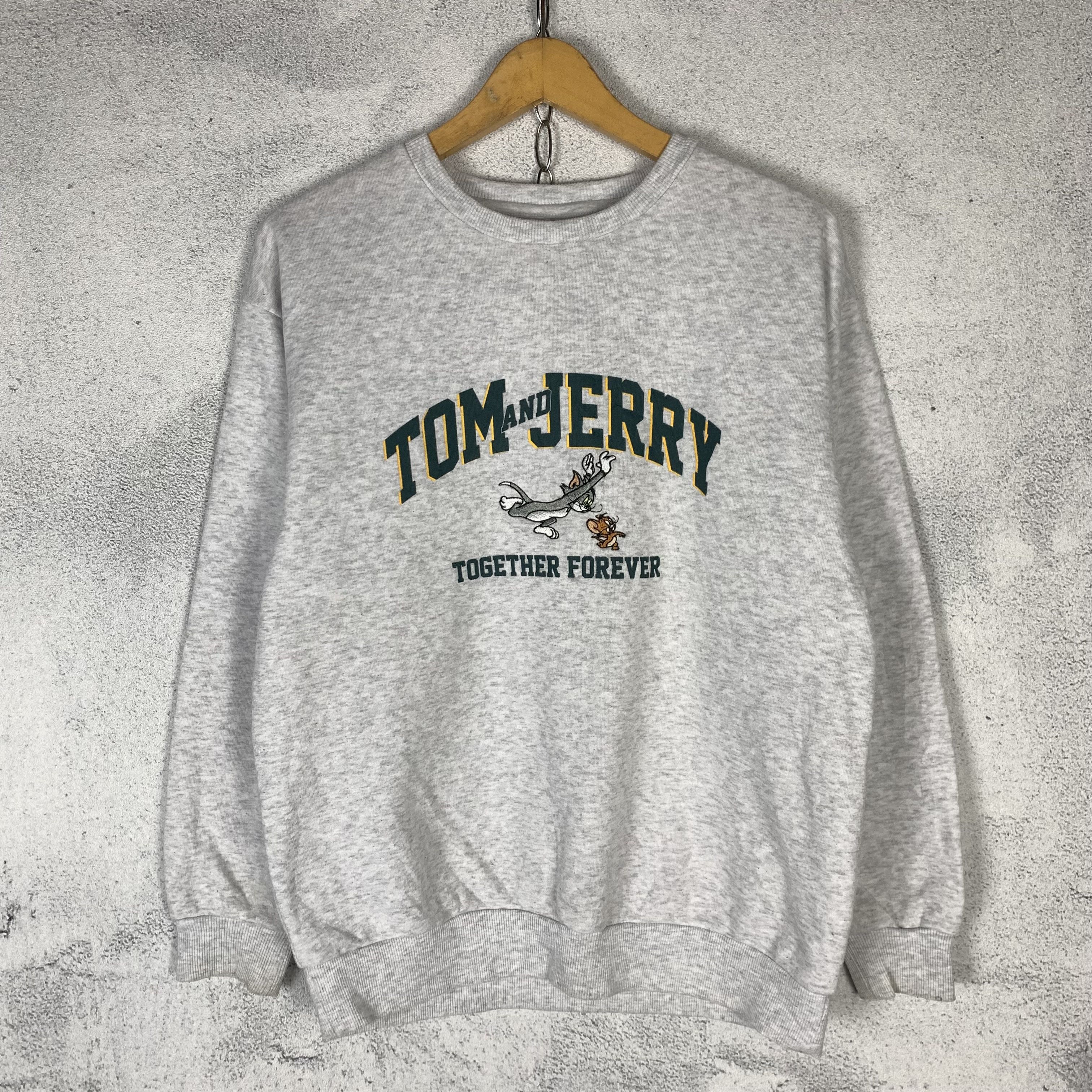 Warner Bros Tom & Jerry Sweatshirt Crewneck Size US M / EU 48-50 / 2 - 1 Thumbnail