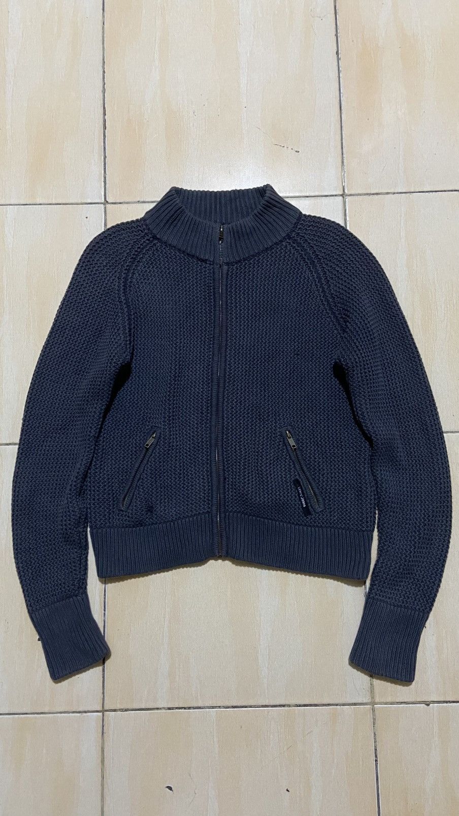 Levi's × Levi's Made & Crafted × Levi's Vintage Clothing Vintage Avant Garde Levis Fishnet Wool Knitwear Red Tab Size US L / EU 52-54 / 3 - 2 Thumbnail