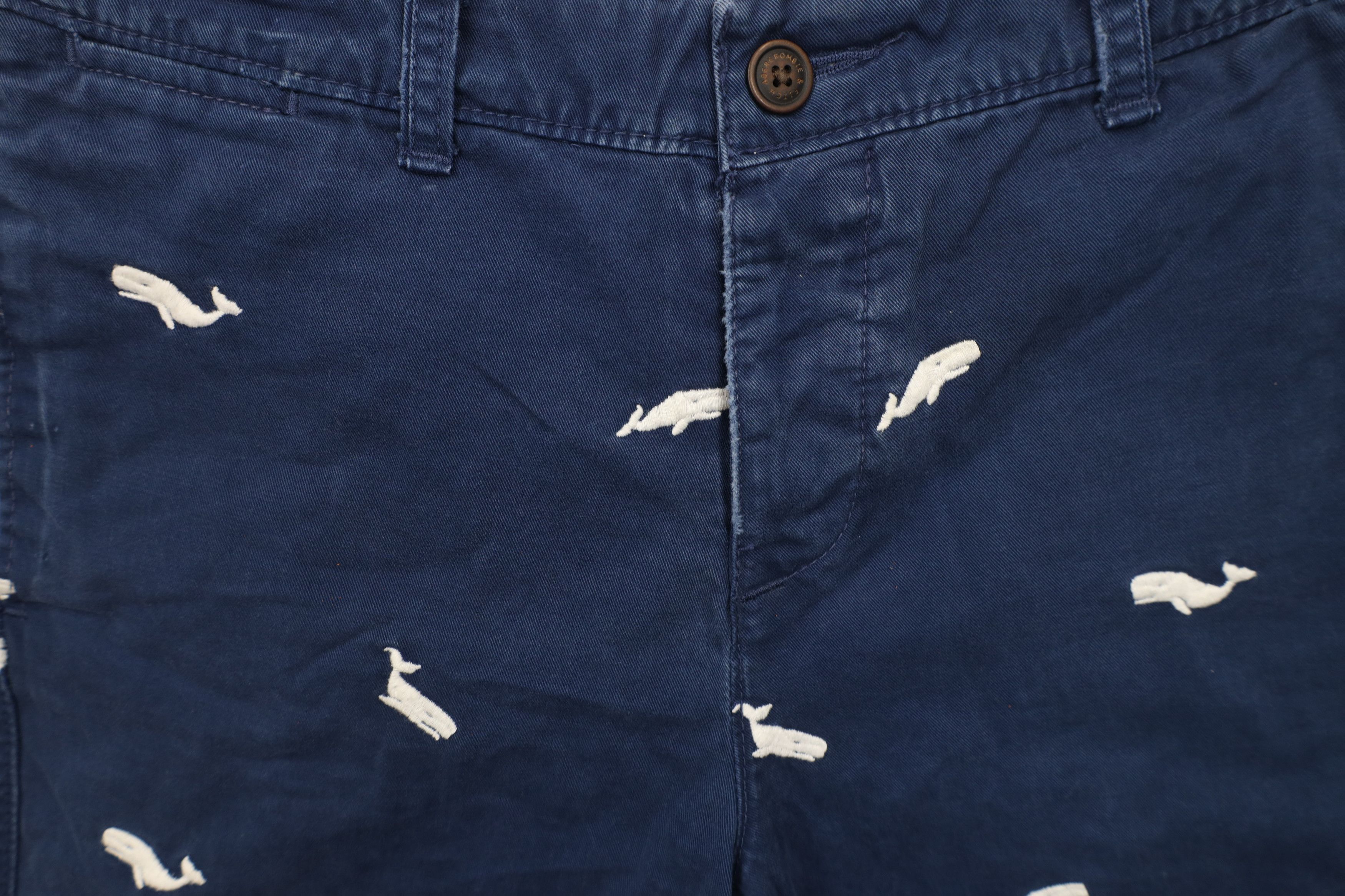Abercrombie & Fitch × Vintage Vintage Y2K Abercrombie & Fitch Button Fly Above Knee Shorts Size US 31 - 6 Thumbnail
