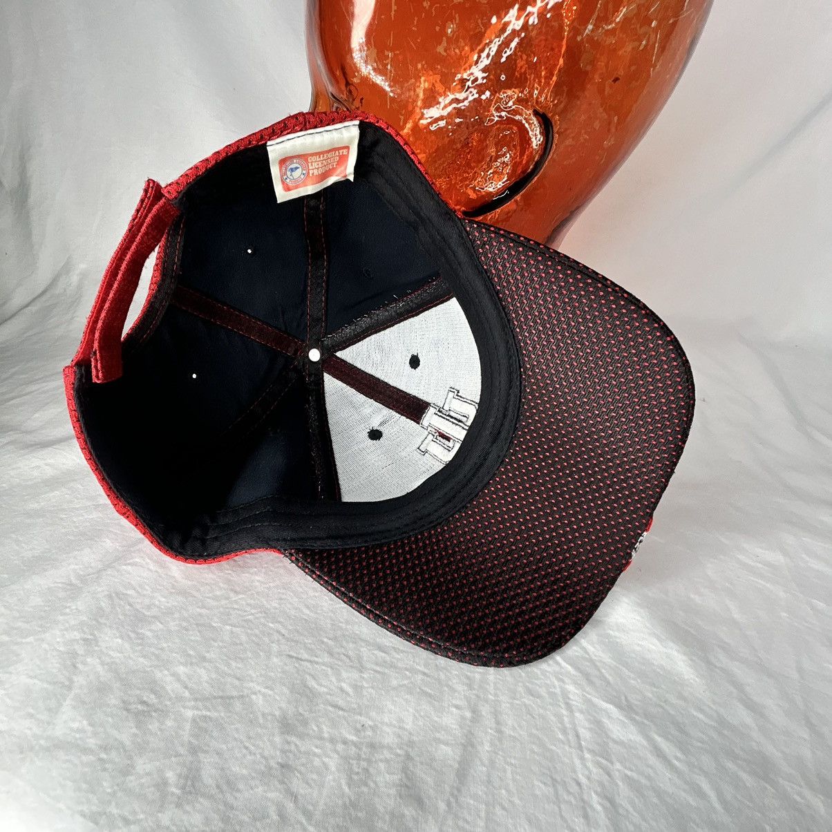 NCAA Vtg Y2K Indiana Hoosiers NCAA Mesh Strapback Cap Hat Size ONE SIZE - 6 Thumbnail