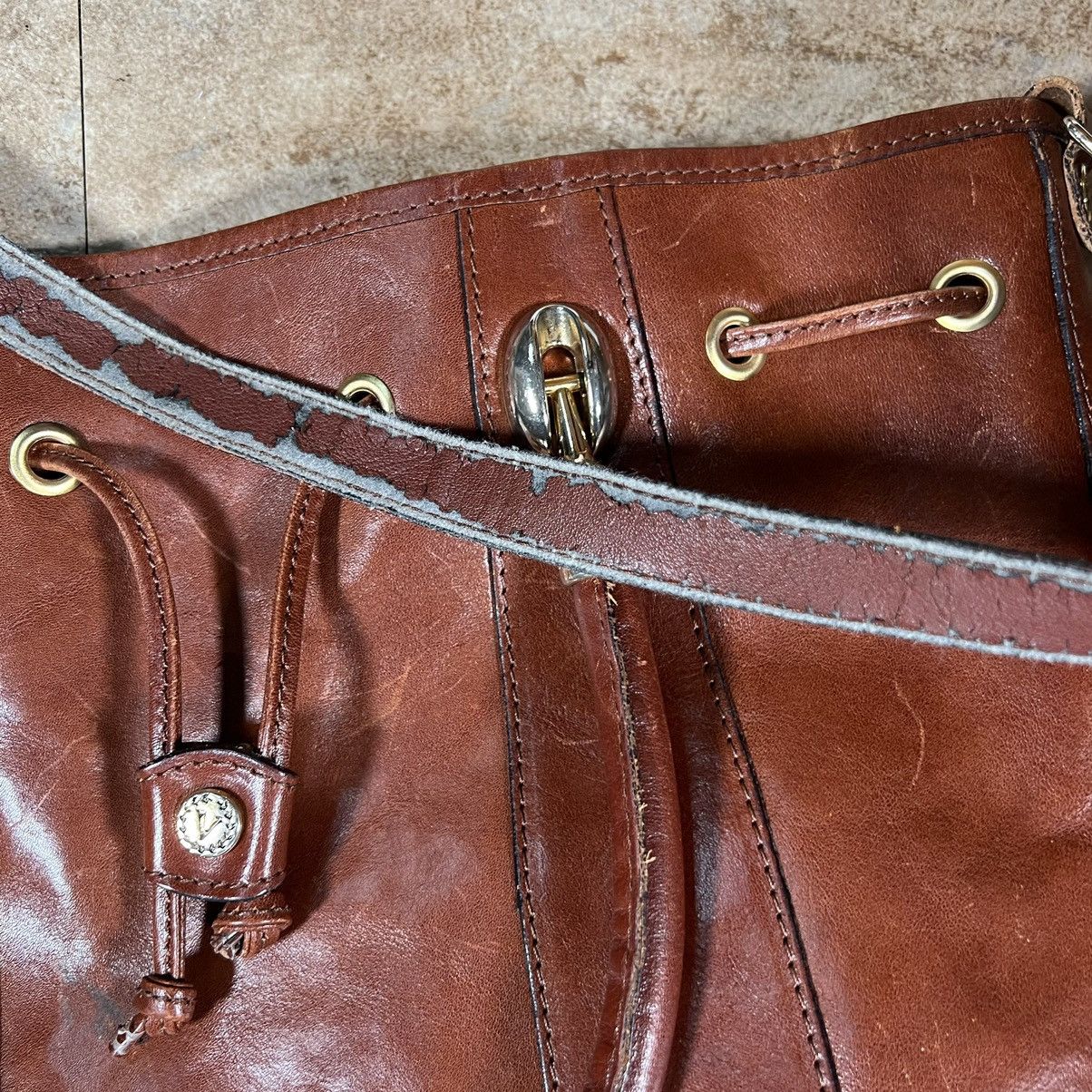 Other Vintage Valentina In Pell Handbag Italian Leather , Italy, Size ONE SIZE - 6 Thumbnail