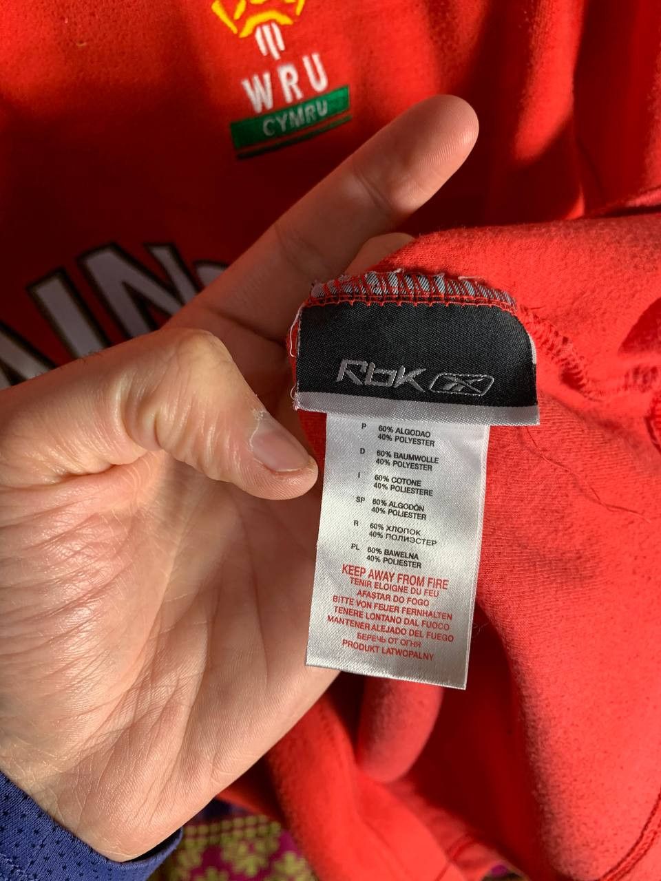 Reebok Vintage Reebok WRU Wales Cymru Retro Rugby Jersey 90s Size US M / EU 48-50 / 2 - 5 Thumbnail