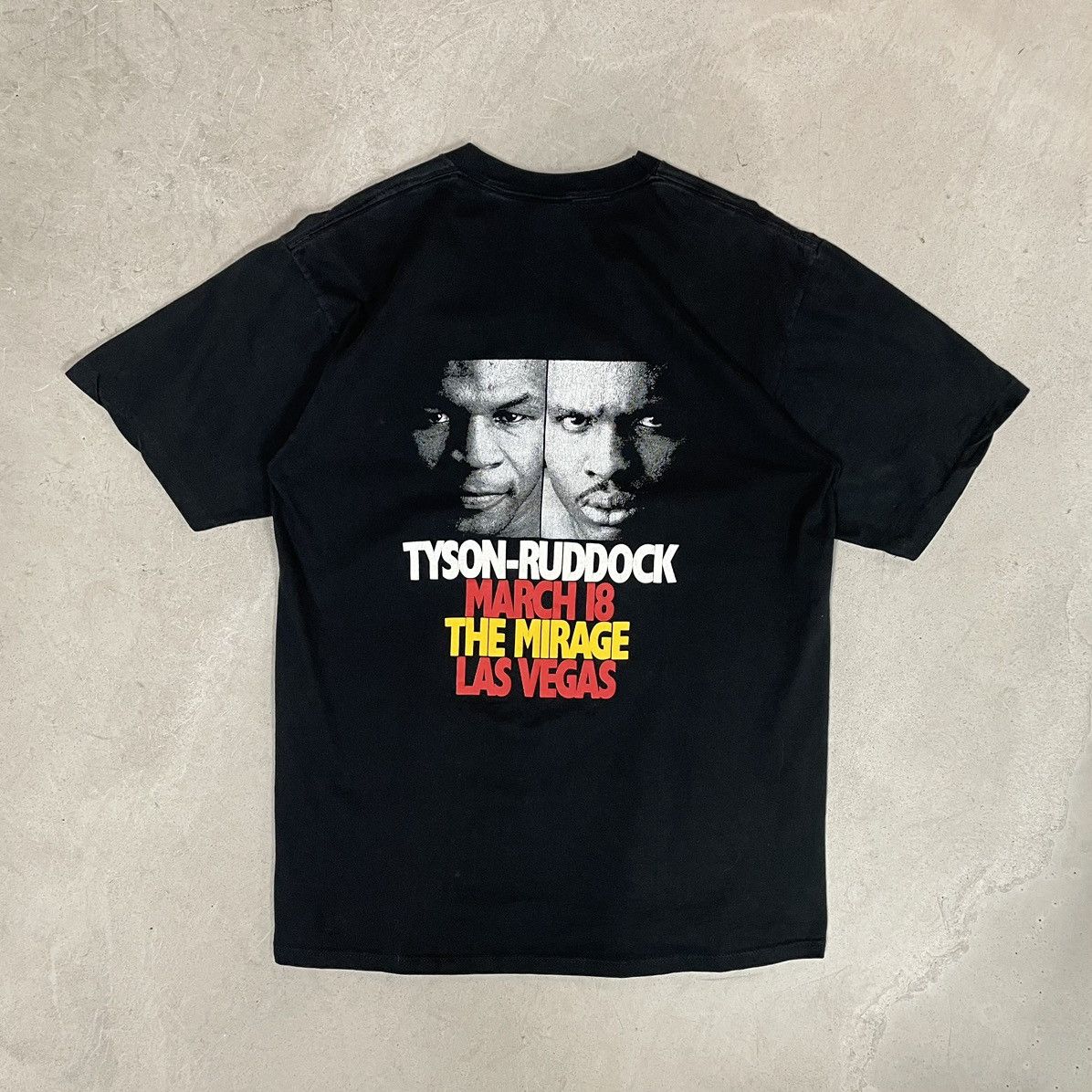 Mirage × Streetwear × Vintage Vintage 1991 Boxing Tyson VS Ruddock ...