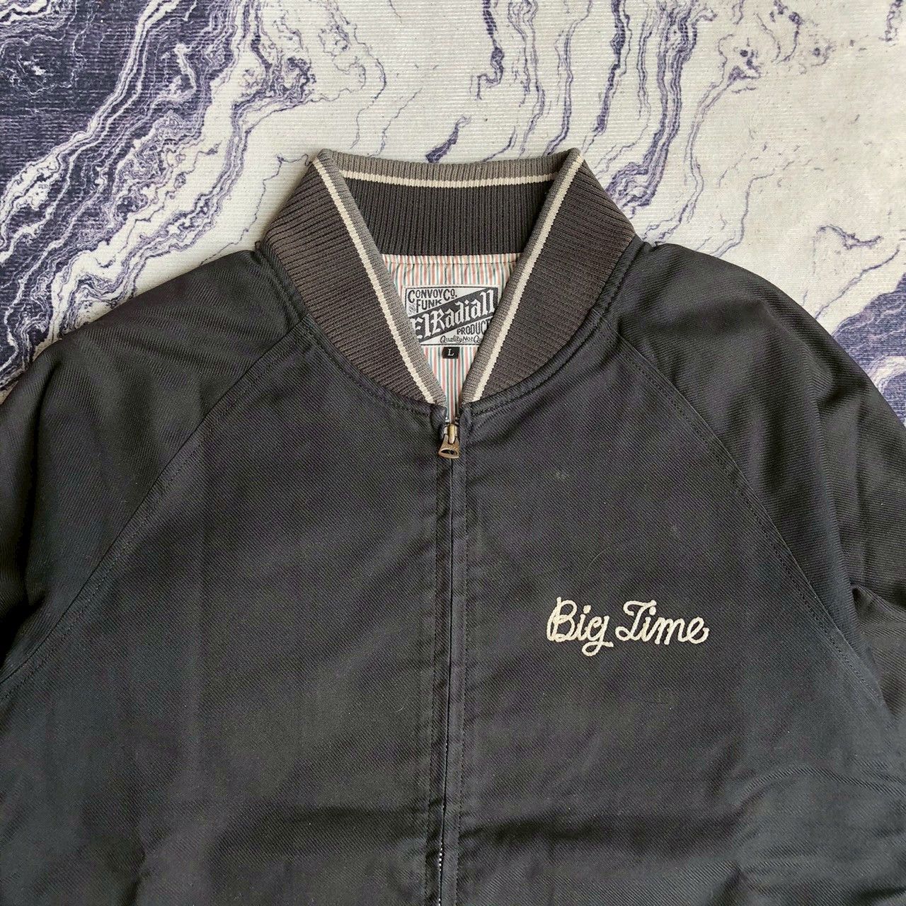 Japanese Brand Vintage El Radiall Convoy & Funk Co Work Jacket Size US L / EU 52-54 / 3 - 3 Thumbnail