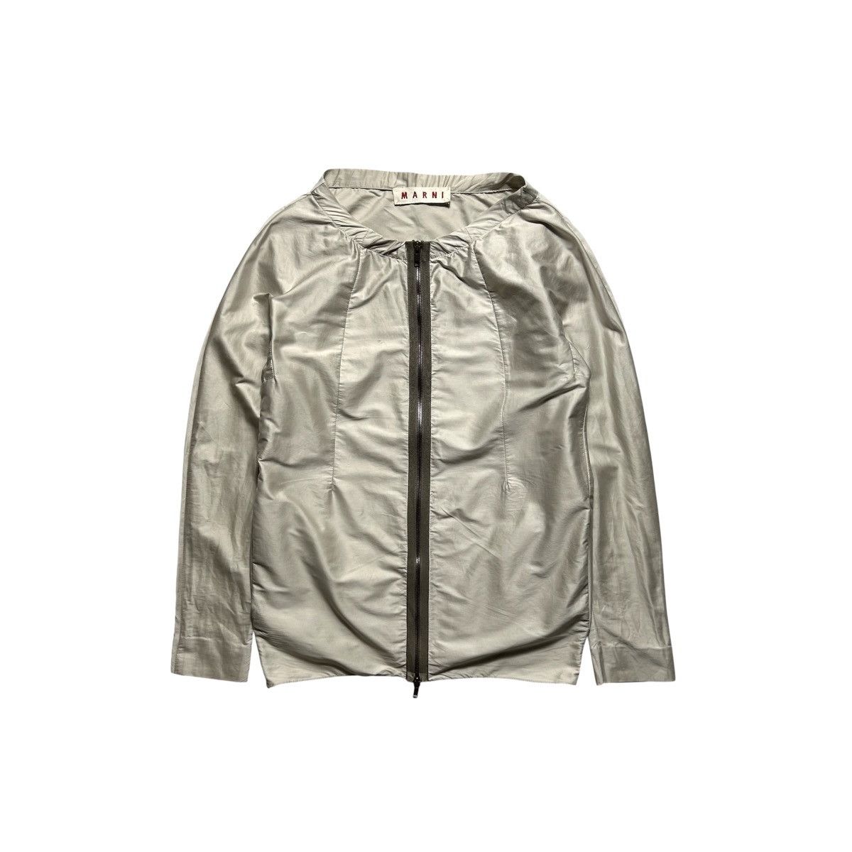 Marni Vintage MARNI Zipper Jacket Size M / US 6-8 / IT 42-44 - 1 Thumbnail