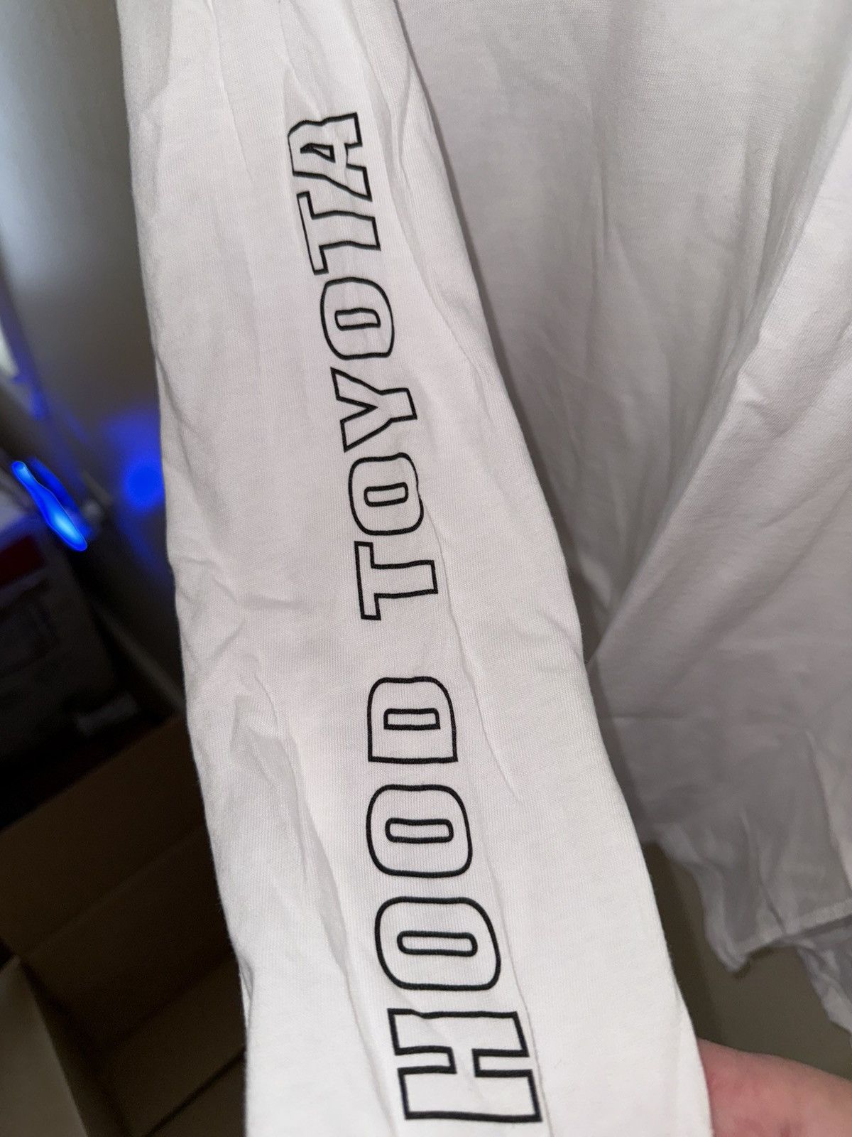 Travis Scott NEW Travis Scott l/s long sleeve tee tshirt! Hood Toyota DS! Size US M / EU 48-50 / 2 - 10 Thumbnail