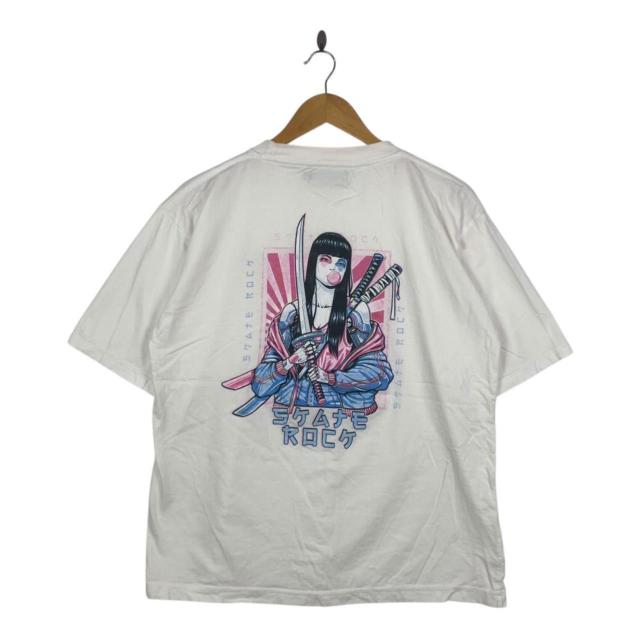 Other SKATEROCK & CO JAPAN Skateboard Girl Samurai Tee Shirt Size L / US 10 / IT 46 - 1 Thumbnail