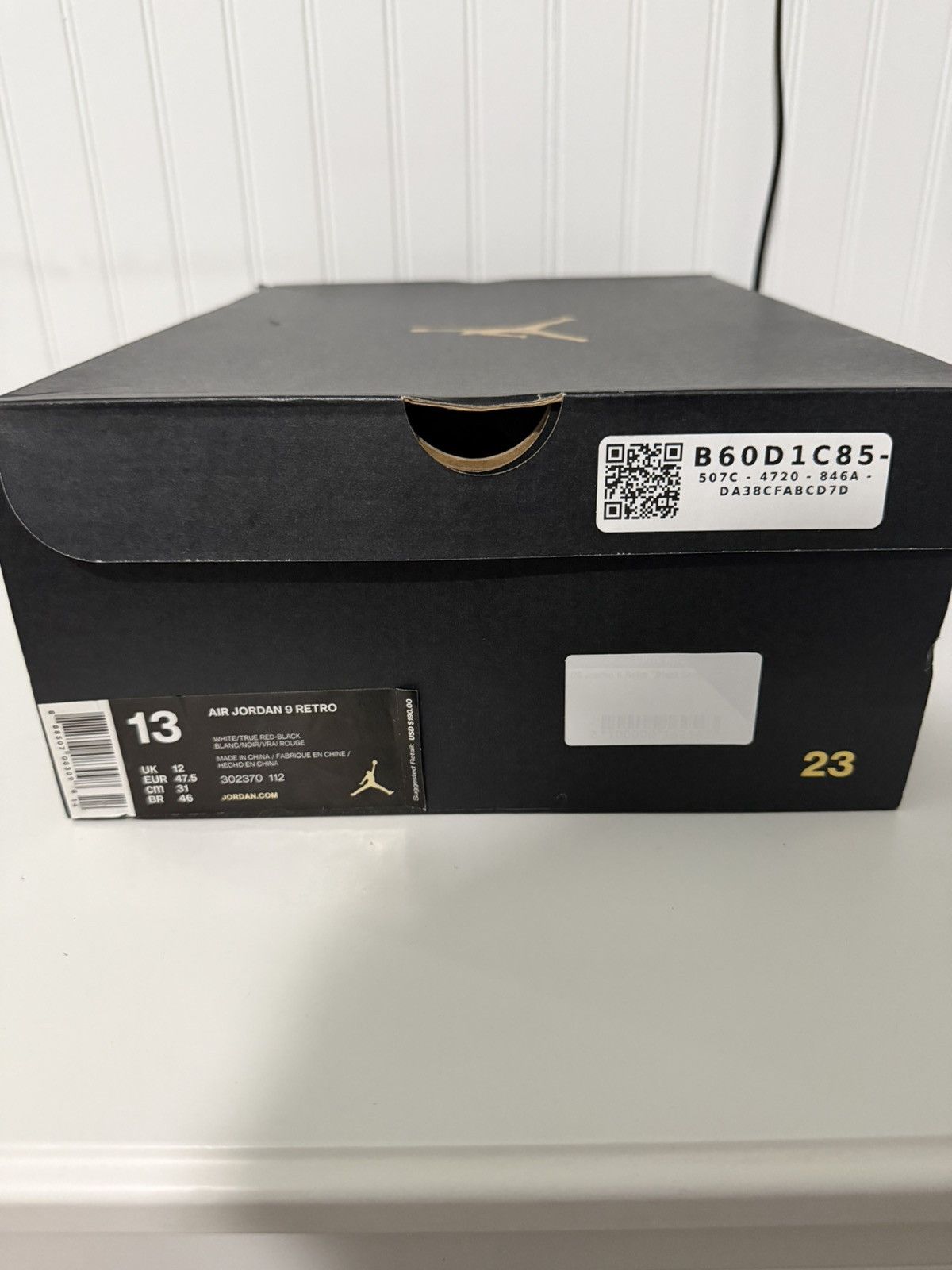 Jordan Brand Jordan 9 Retro OG (2016) Size US 13 / EU 46 - 8 Thumbnail