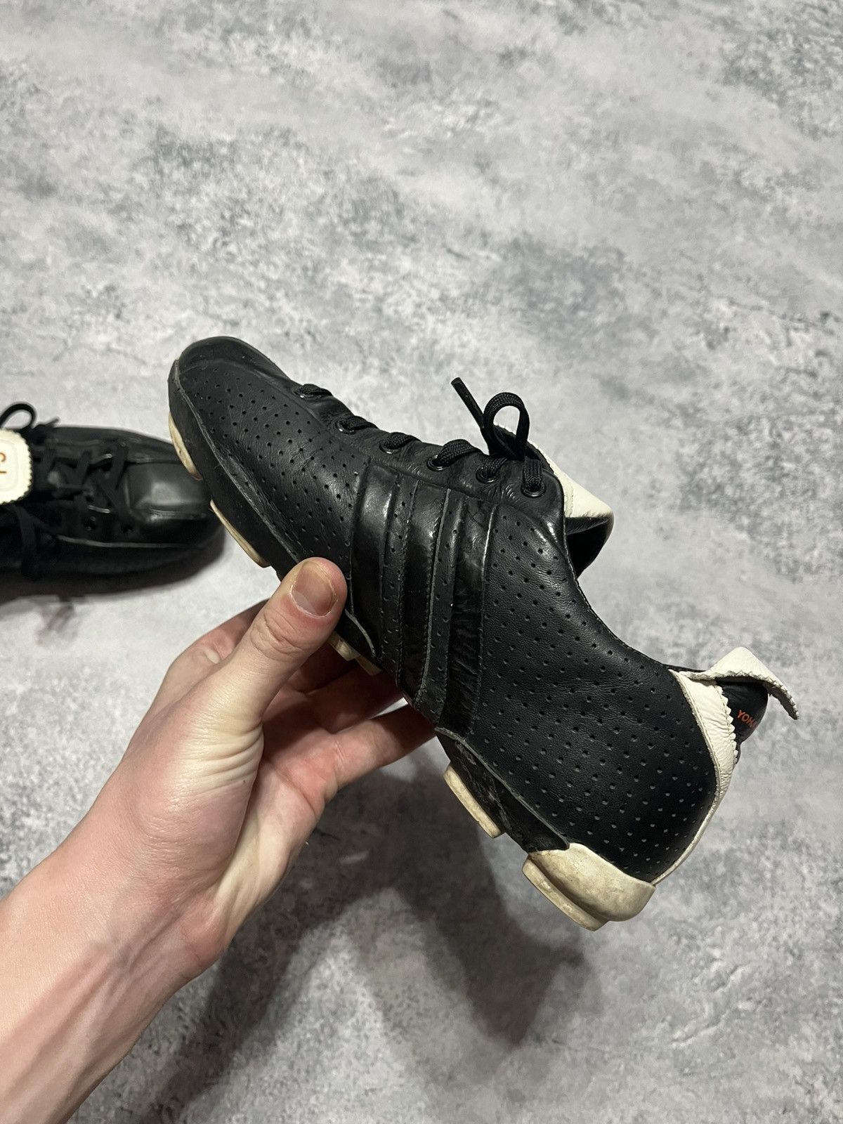 Yohji Yamamoto Adidas Y-3 Field 2 'Black Burgundy' Sneakersq Size US 5 / EU 37 - 10 Thumbnail