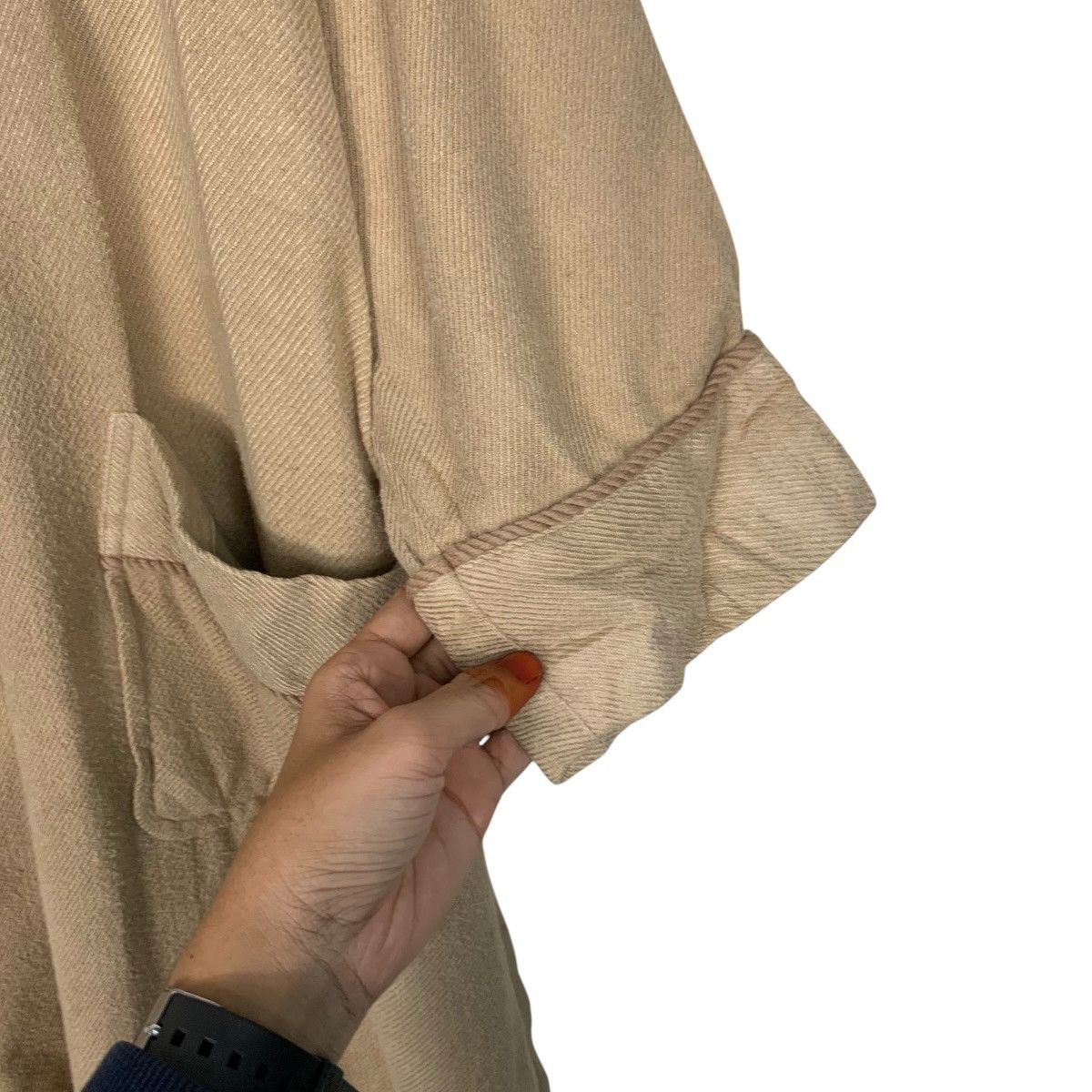 Burberry Vintage 90’s BURBERRYS Embroidery Logo Silk Robes #3561-C163 Size M / US 6-8 / IT 42-44 - 9 Thumbnail