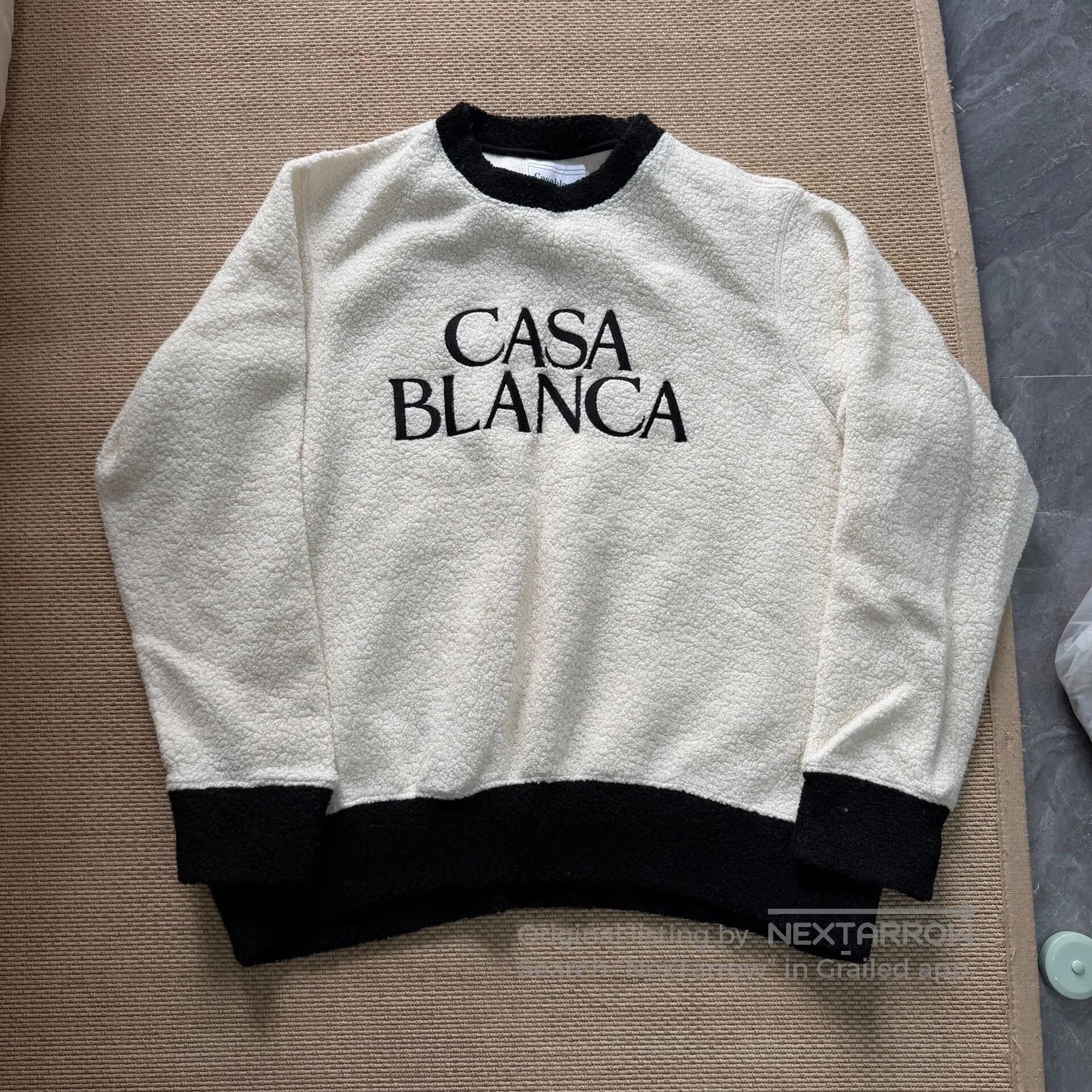 Casablanca Casablanca Black and White Sweatshirt. Size US XL / EU 56 / 4 - 1 Thumbnail