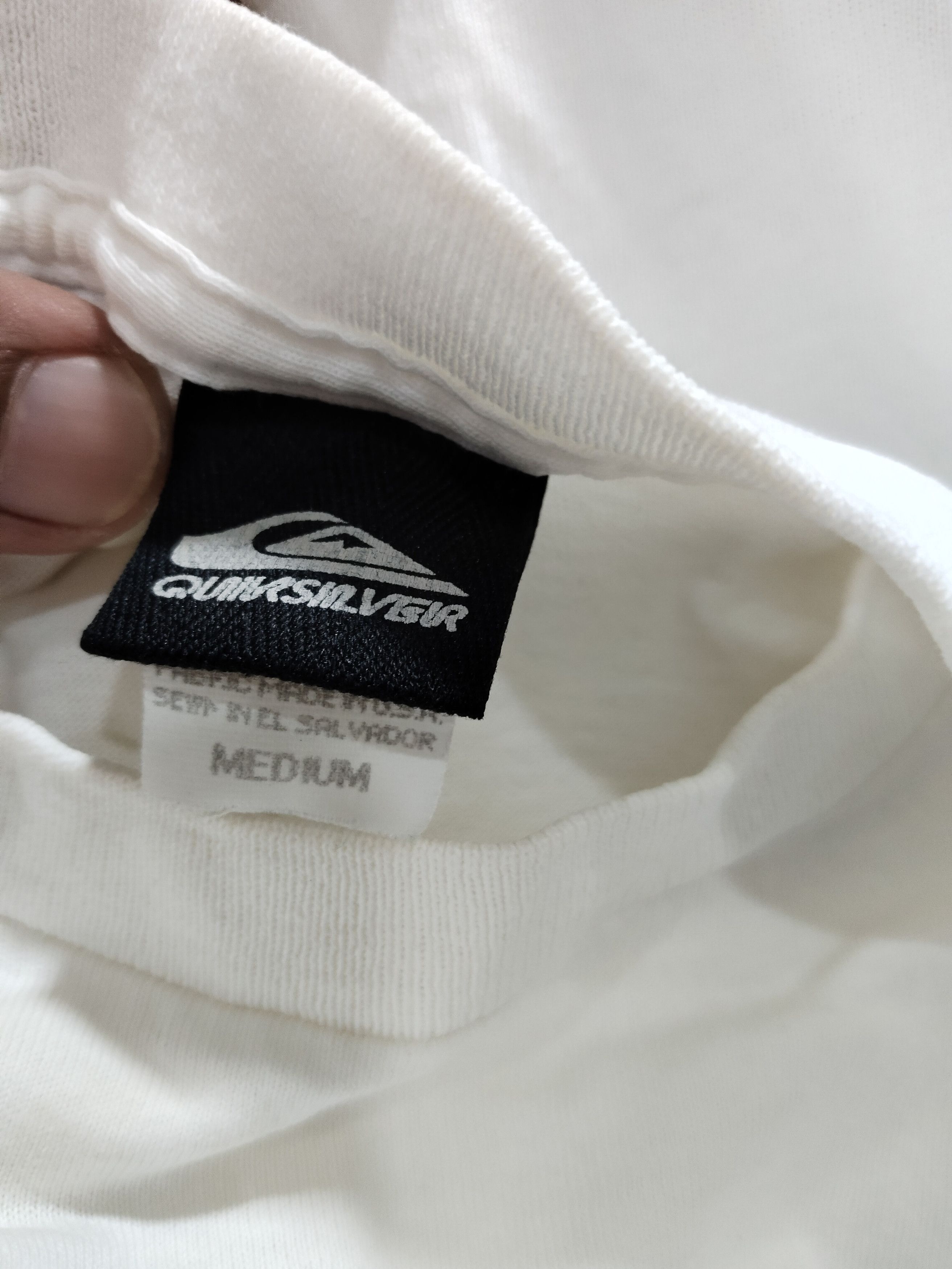 Quiksilver × Vintage Combo 2 Pieces Vintage Quicksilver Big Logo Tshirt Size US L / EU 52-54 / 3 - 9 Thumbnail